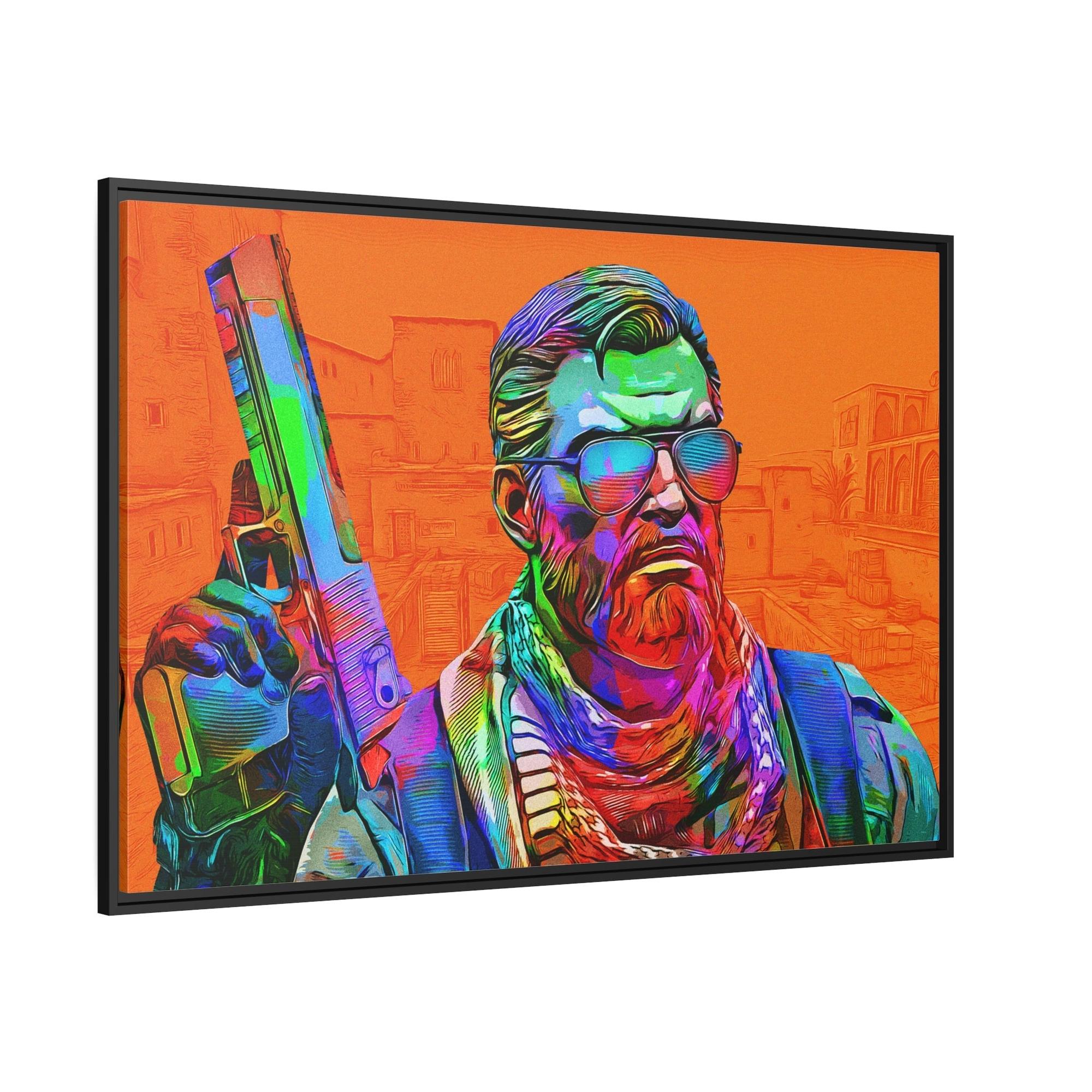 Counter Strike In the Line of Fire: Thrilling Counter Strike Wall Art on Canvas & Poster