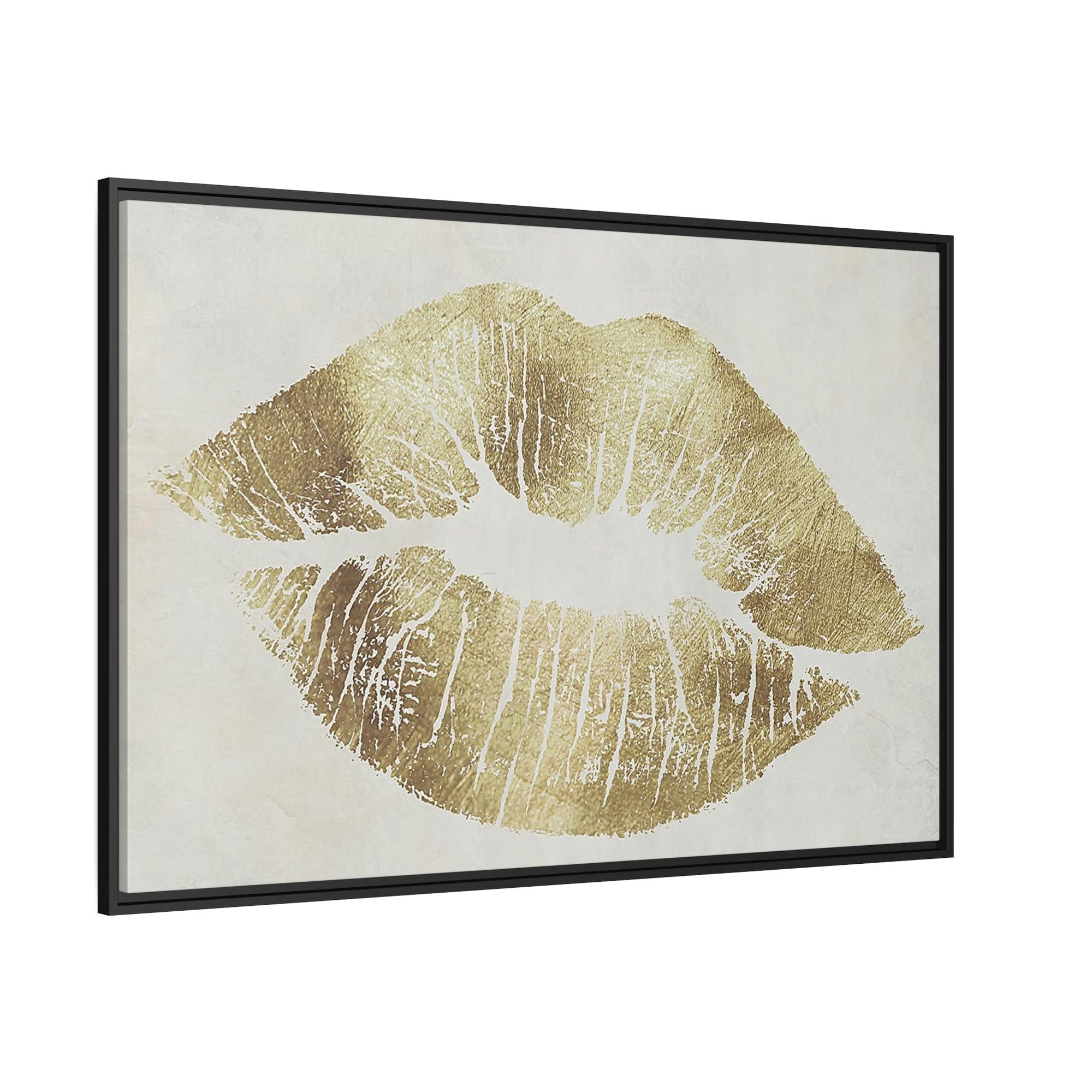 Gold The Beauty of Gold: Striking Wall Art on Natural Canvas