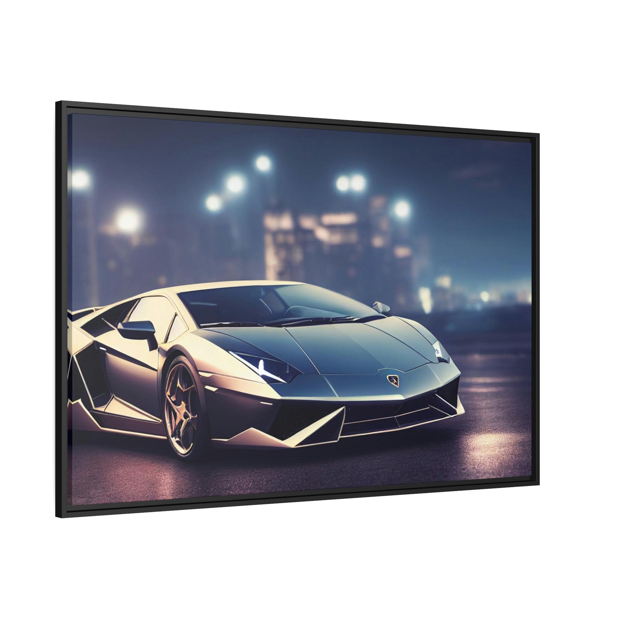 Lamborghini Speed Demon: Lamborghini Sports Car on Canvas & Poster
