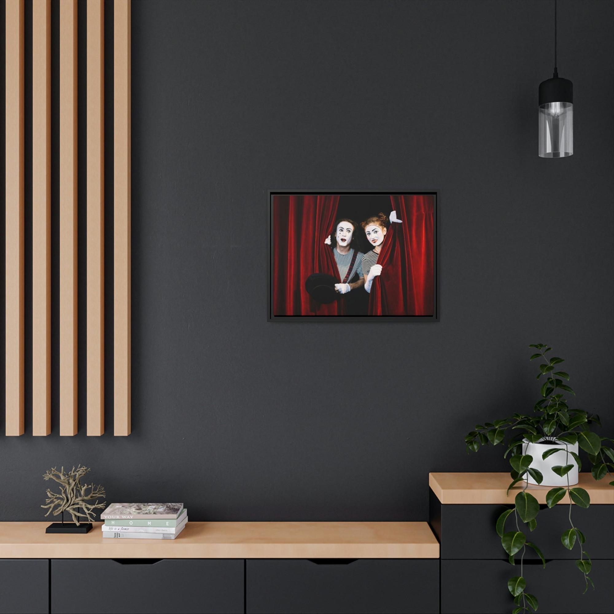 Comedians The Comedy Masters: Natural Canvas Wall Art for Humorous Spaces
