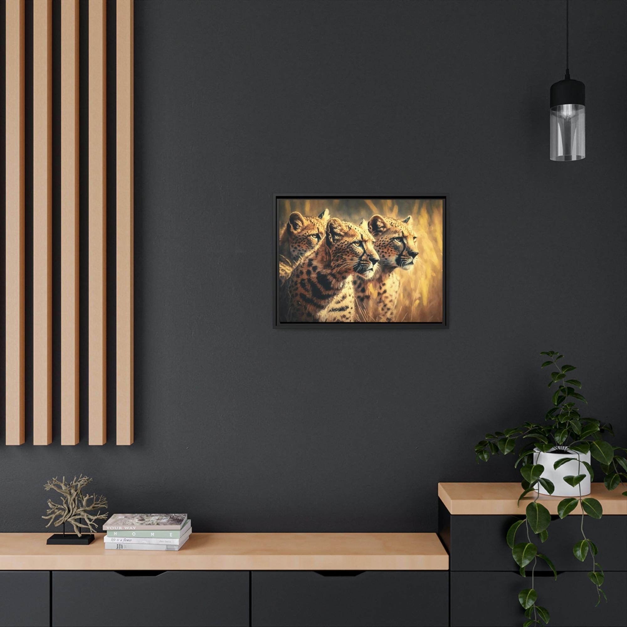 Cheetahs Safari Dreams: Majestic Cheetahs on Natural Canvas