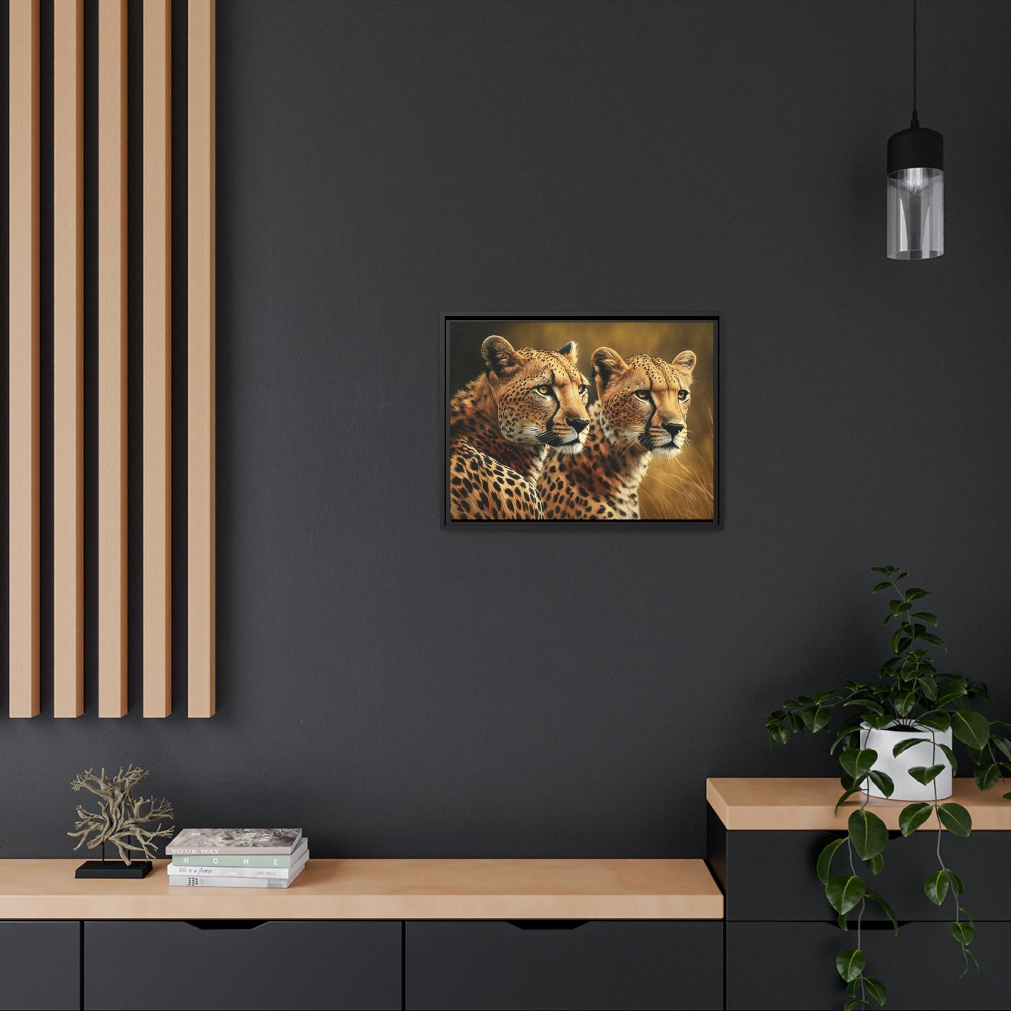 Cheetahs Graceful Predators: Cheetahs on Stunning Wall Art