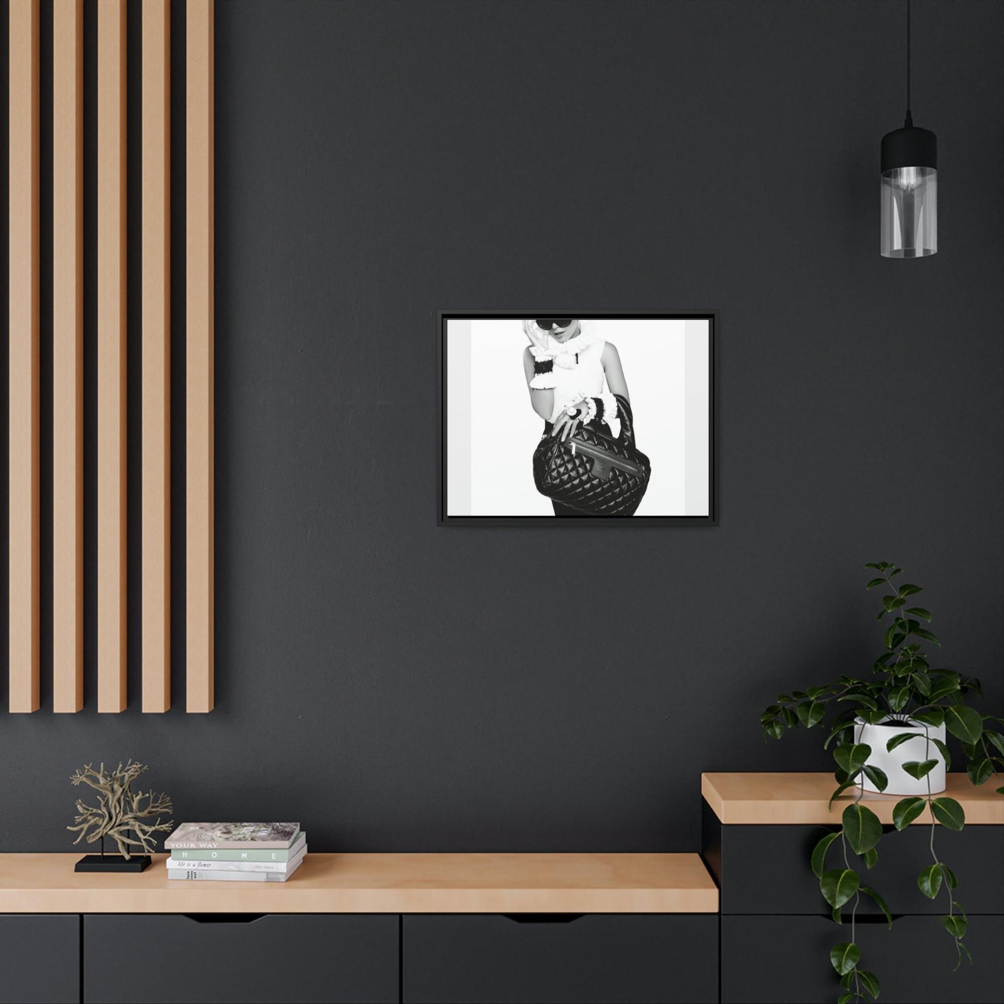 undefined Fashion Forward: Chanel-Inspired Framed Poster Art