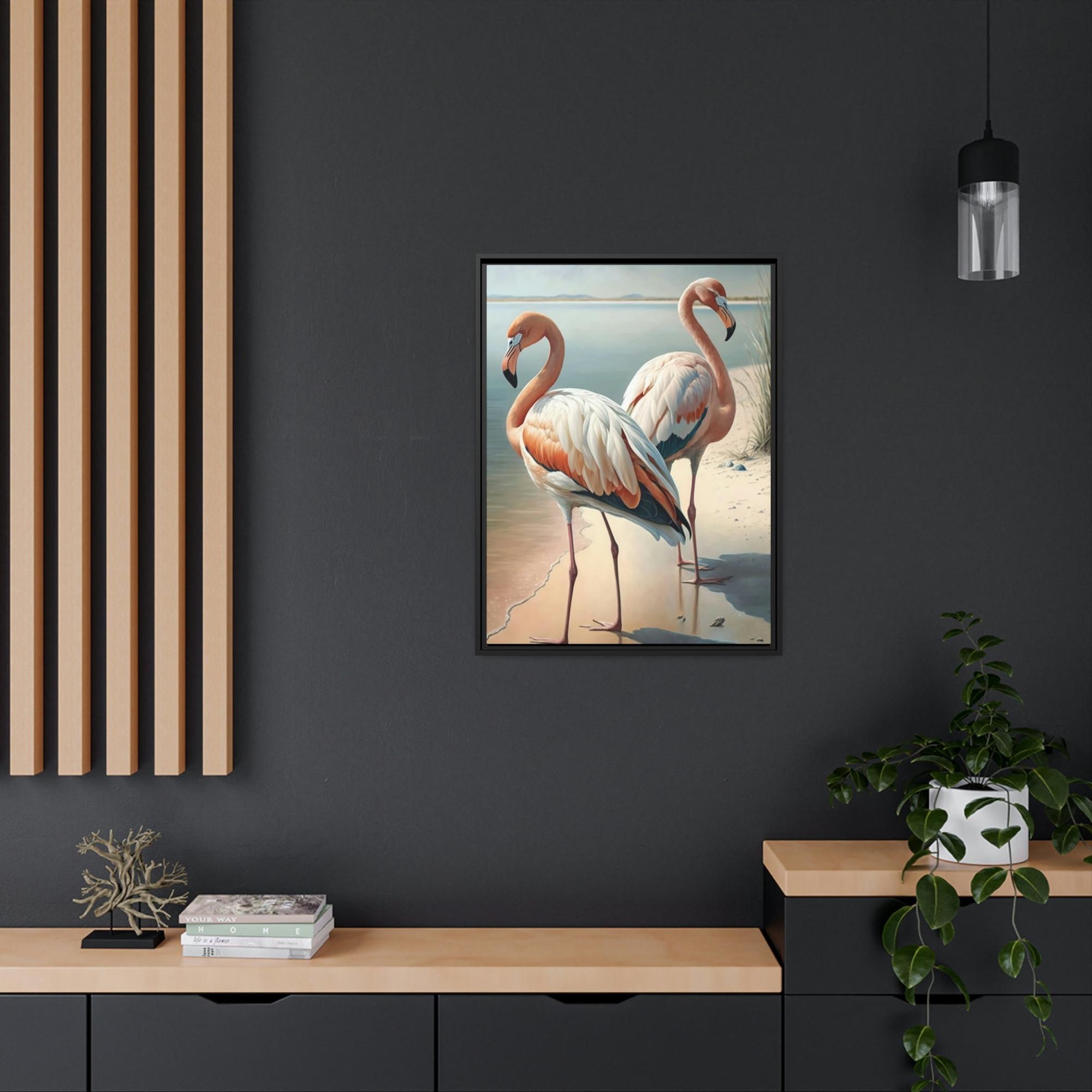 Flamingos Pink Mirage: A Canvas of Flamingos and Grace
