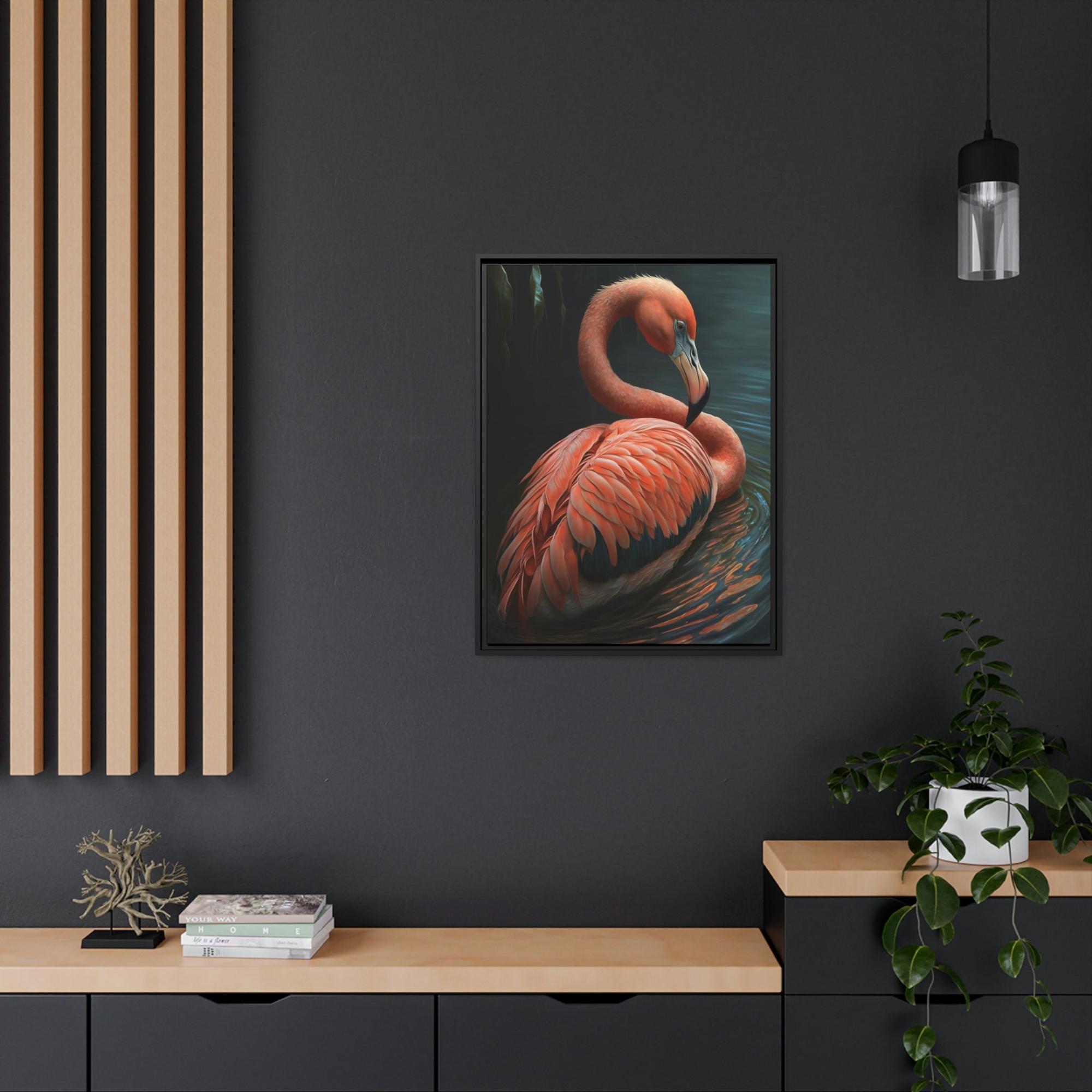 Flamingos Flamingo Serenade: A Canvas of Tropical Sounds and Colors