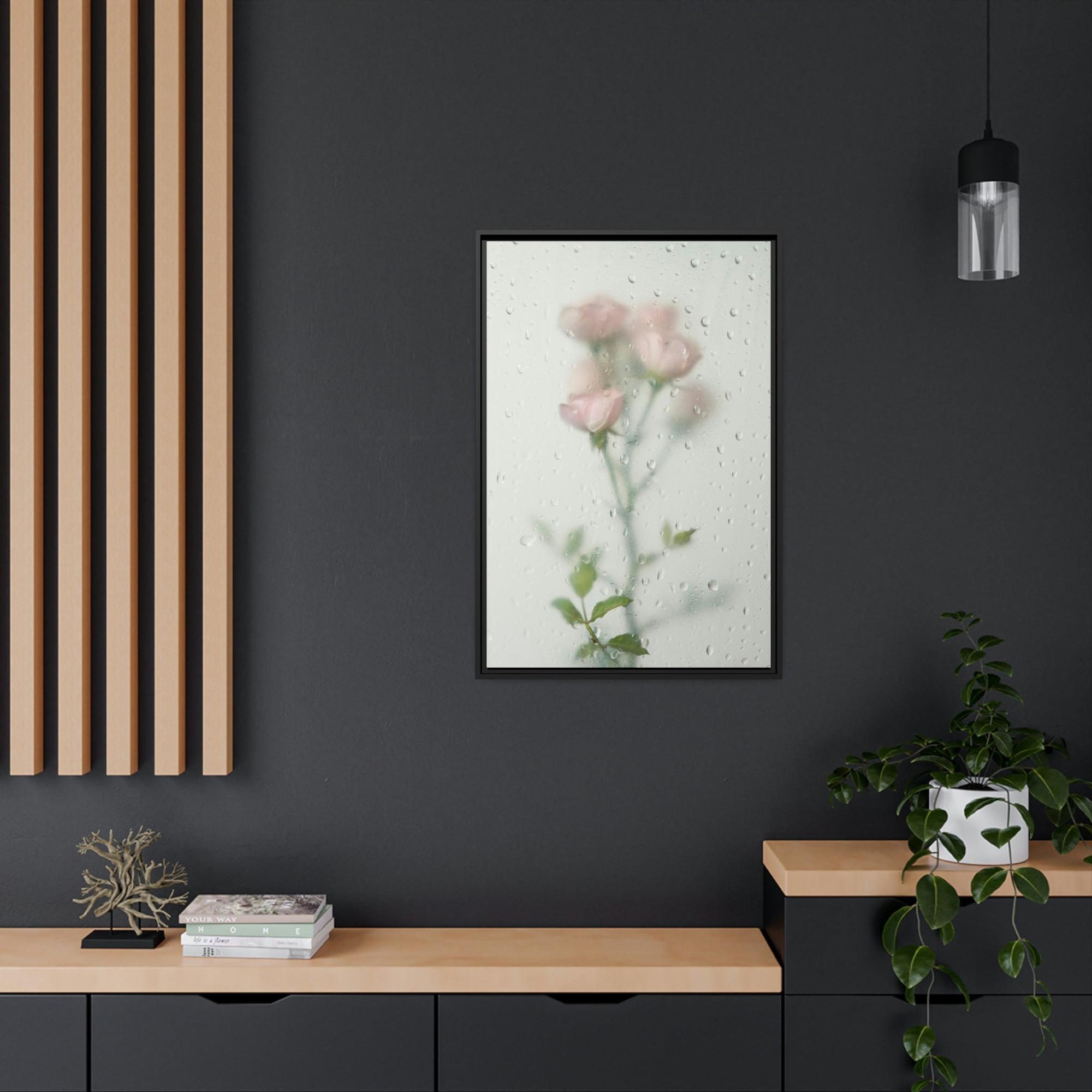 Roses The Art of Roses: A Detailed and Intricate Painting on Canvas