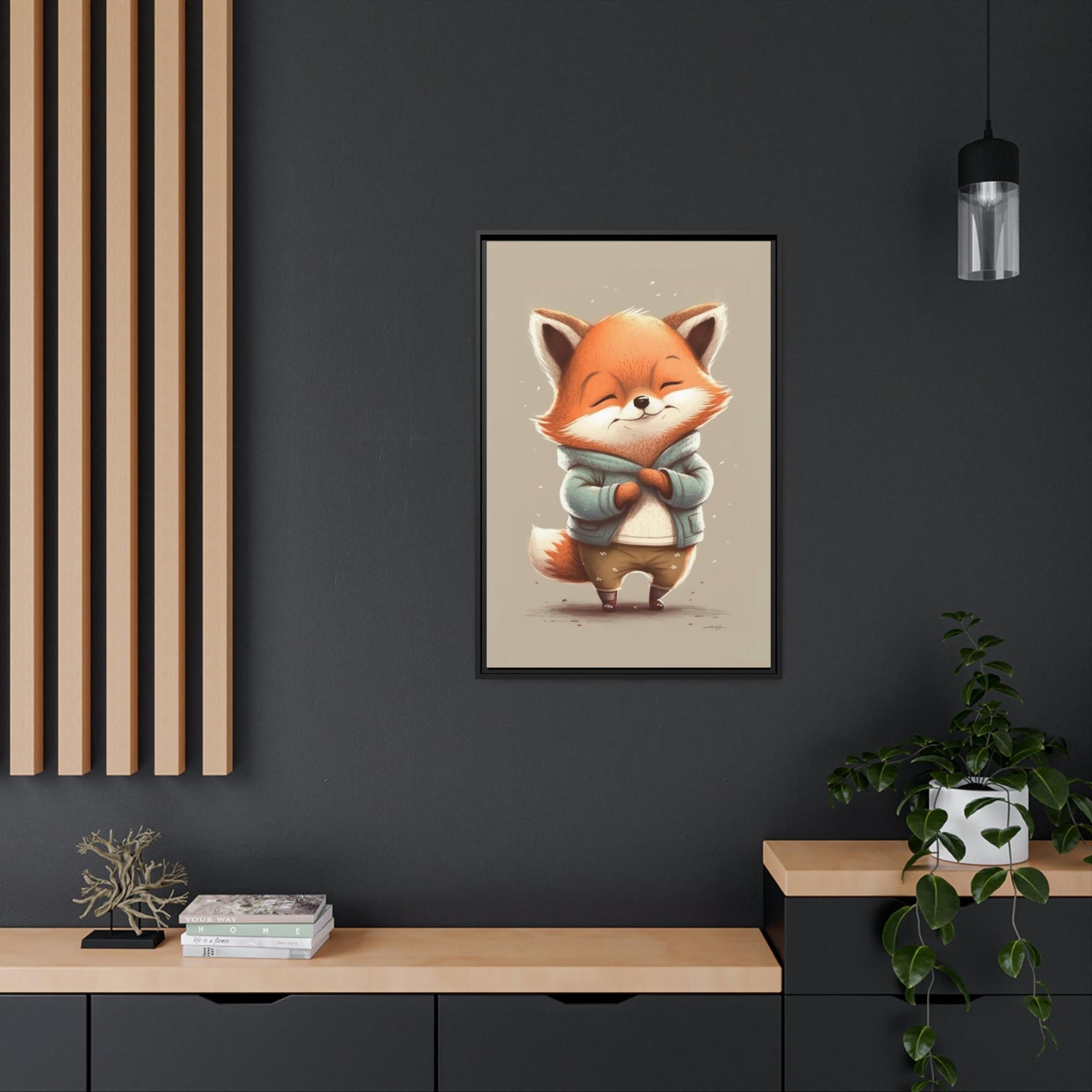 Fox The Playful Fox: A Joyful Companion for a Walk in the Woods