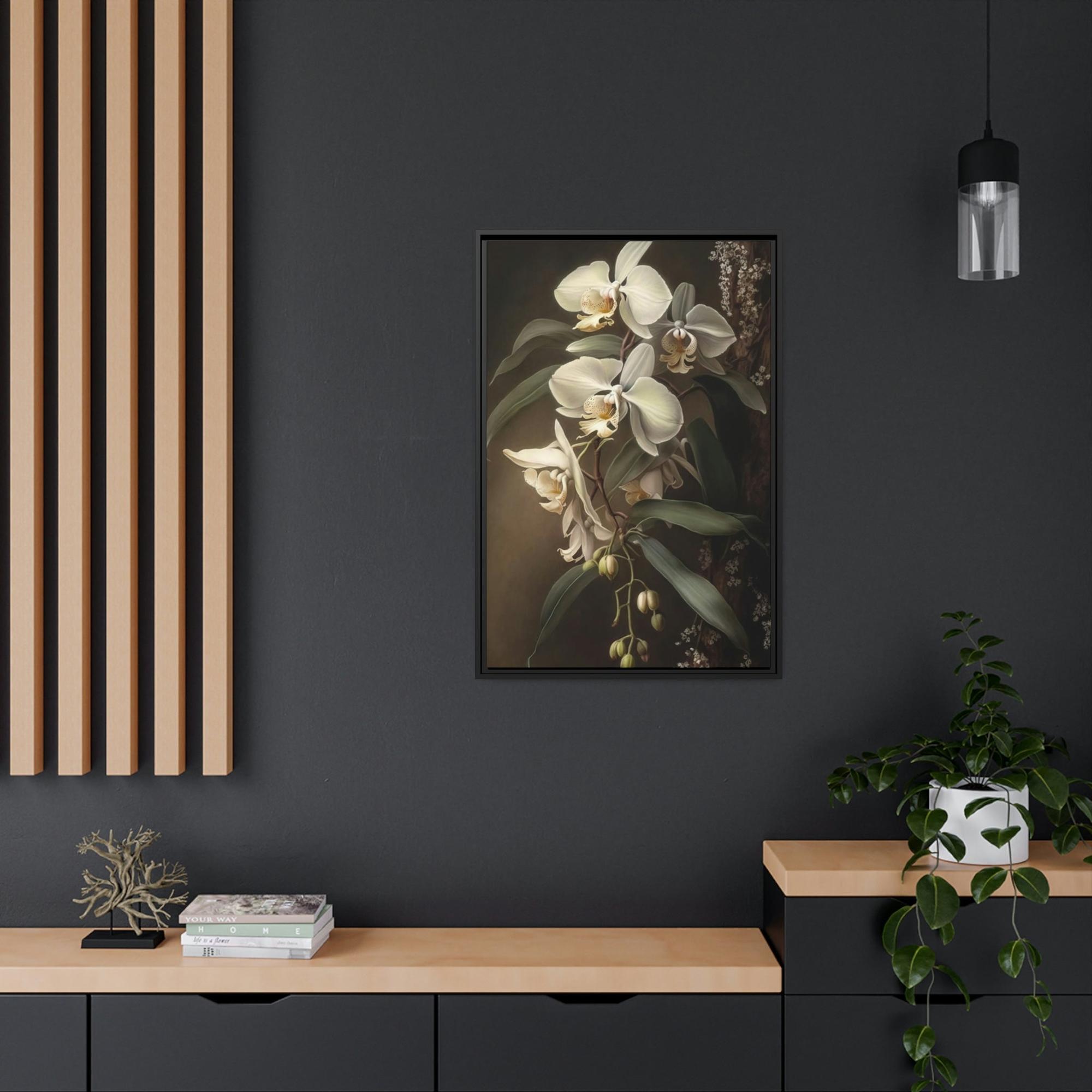 Orchids Orchid Bliss: Tranquility on Canvas