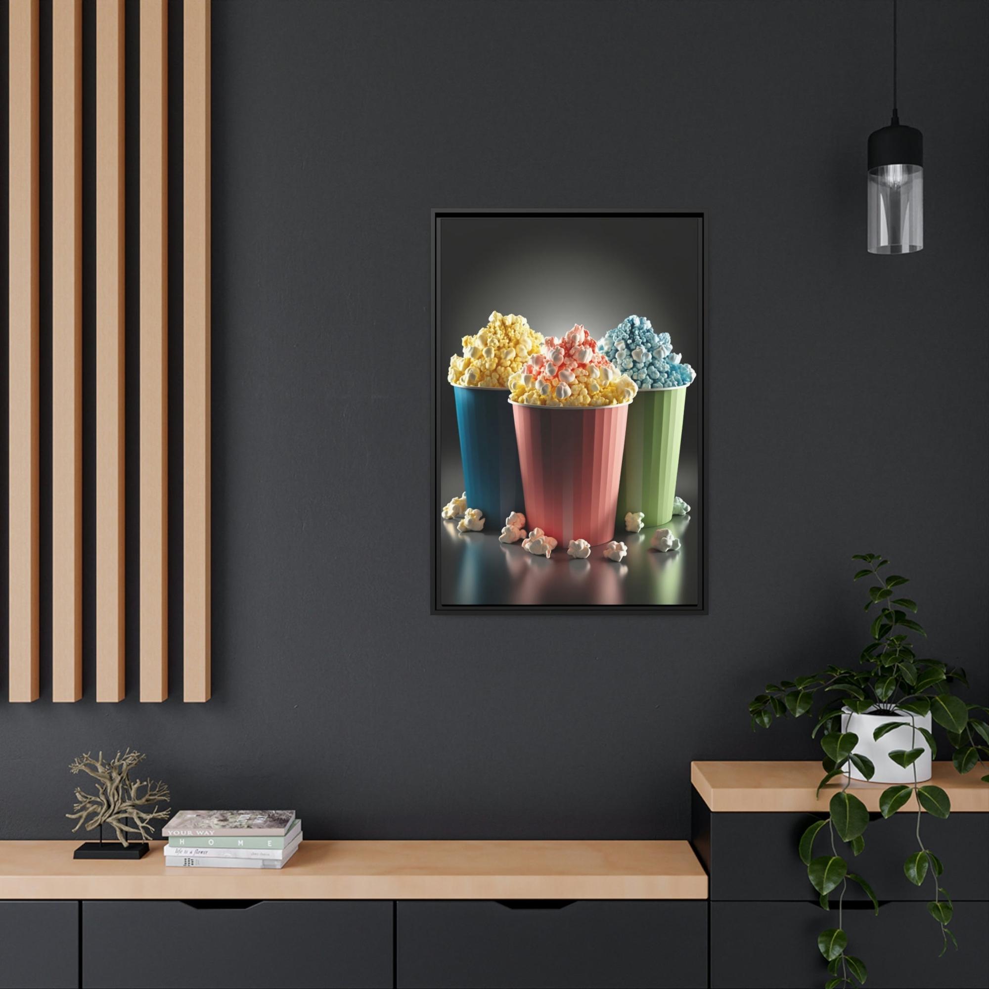 Popcorn Bursting with Flavor: A Canvas of Popcorn Perfection
