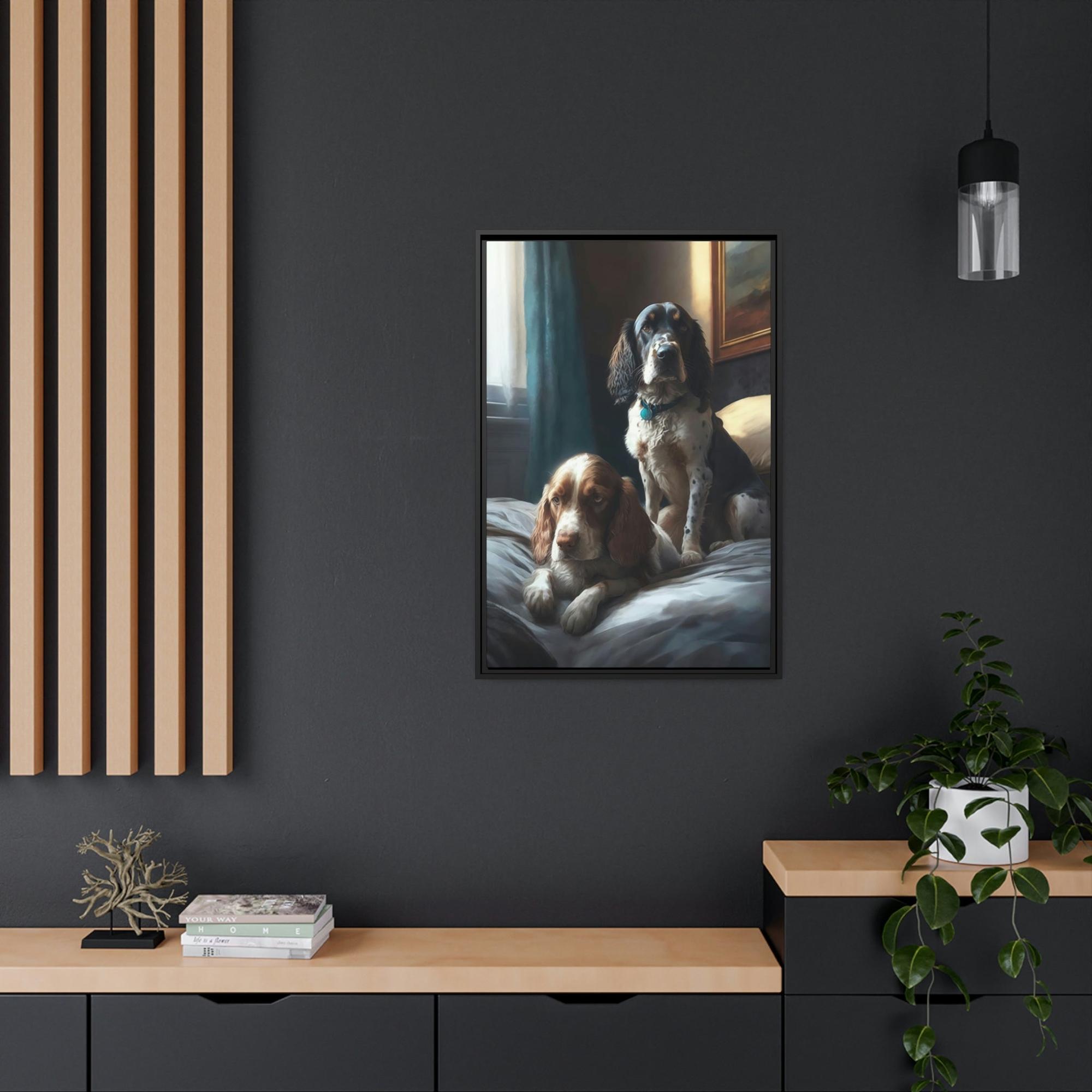 Dogs A Dog's Best Friend: Loyalty on Canvas