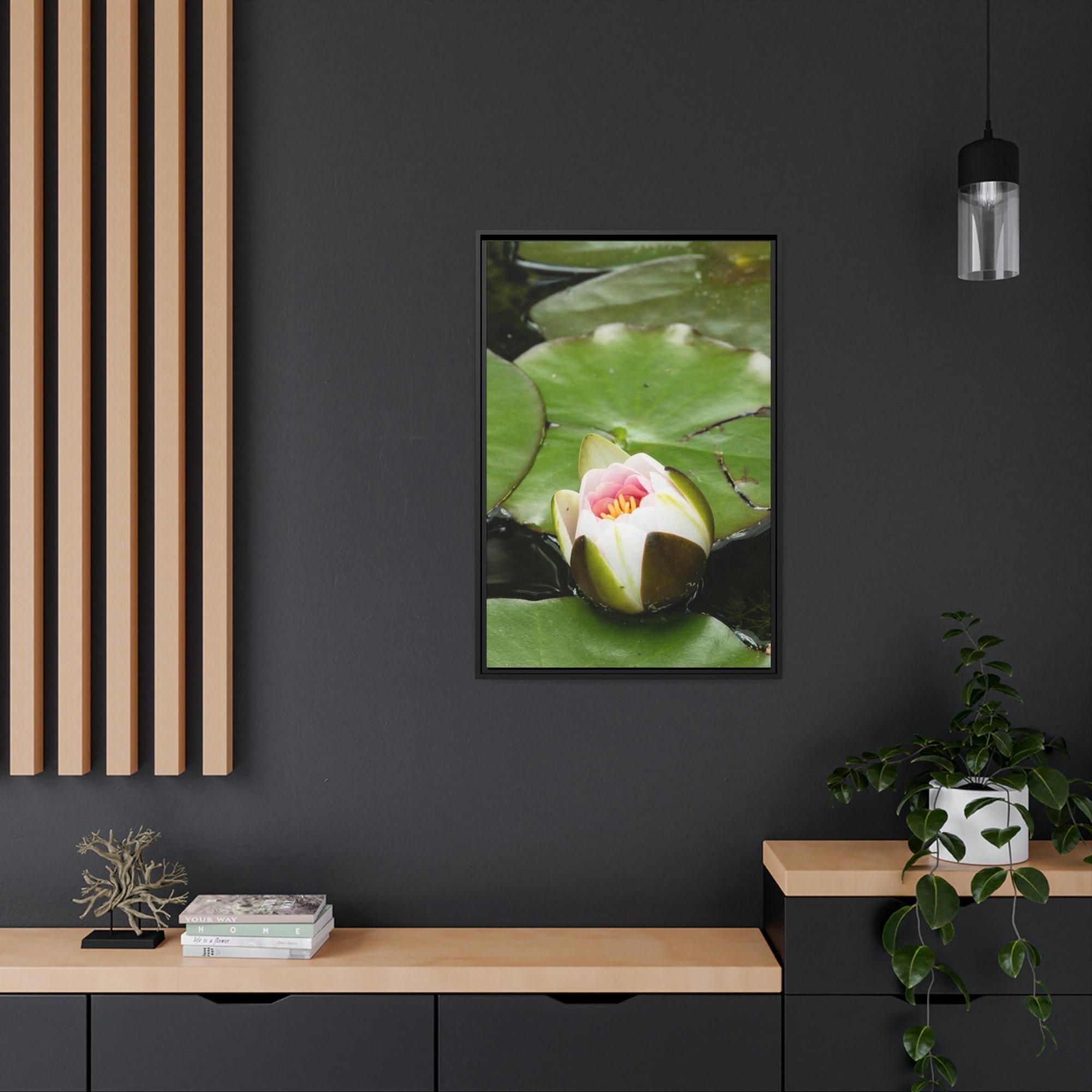 undefined Serene Reflections: Lilies on Water