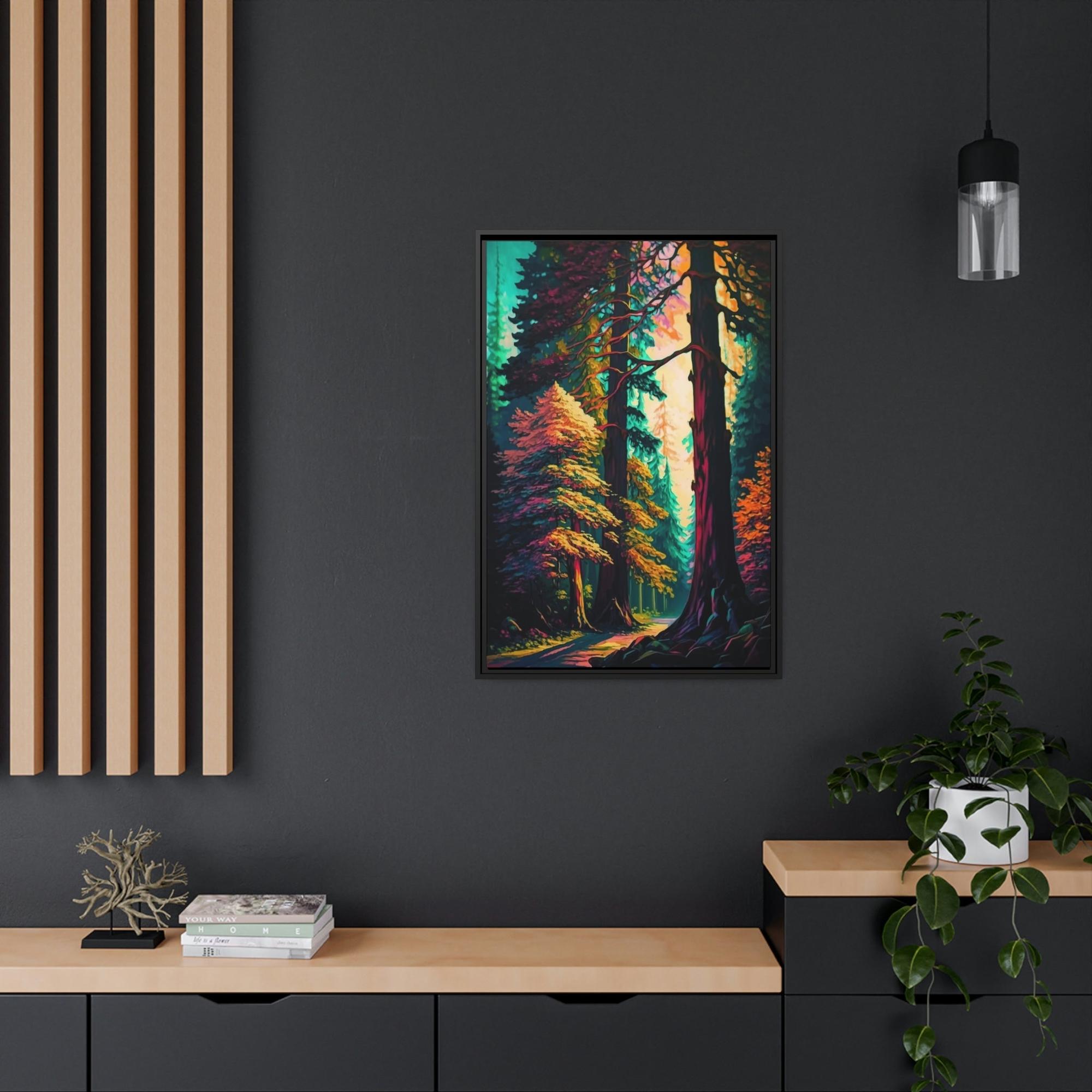 Forest Trees Whispers of the Forest: A Serene Retreat