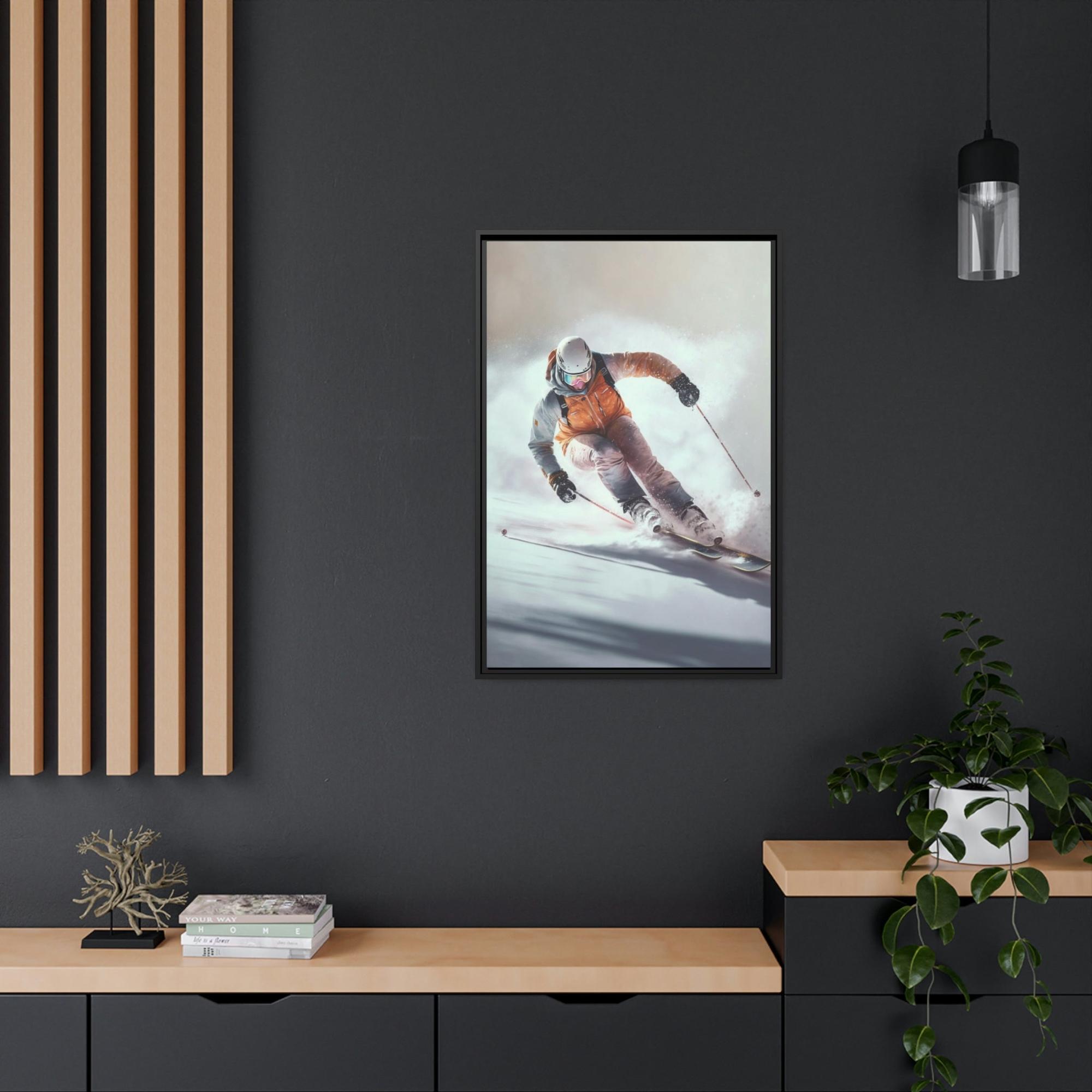 Skiing Mountain Majesty: A Breathtaking Skiing Landscape