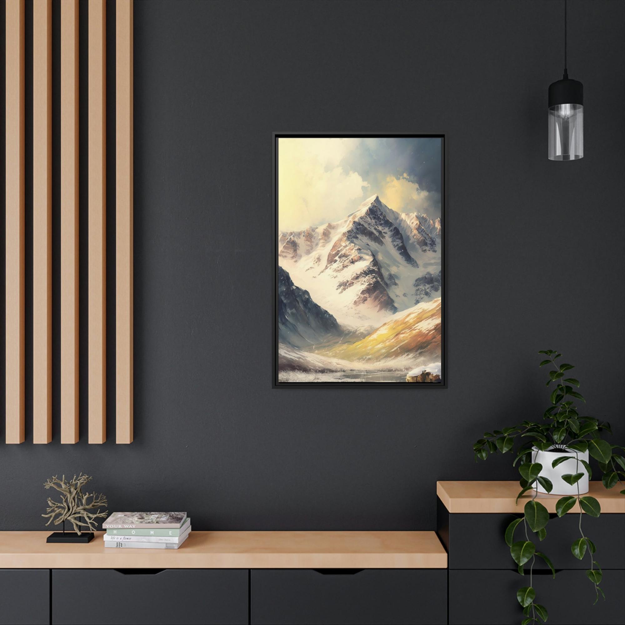 Mountains Awe-Inspiring Mountain Range: A Canvas of Nature's Splendor