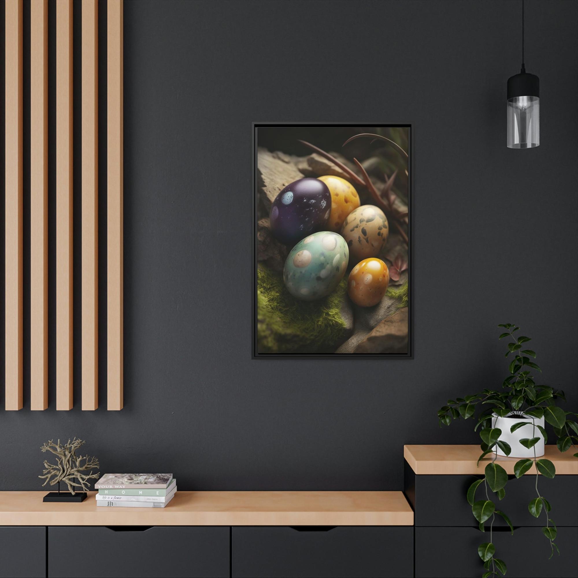 Eggs Eggcellent Adventure: A Whimsical Painting of Eggs