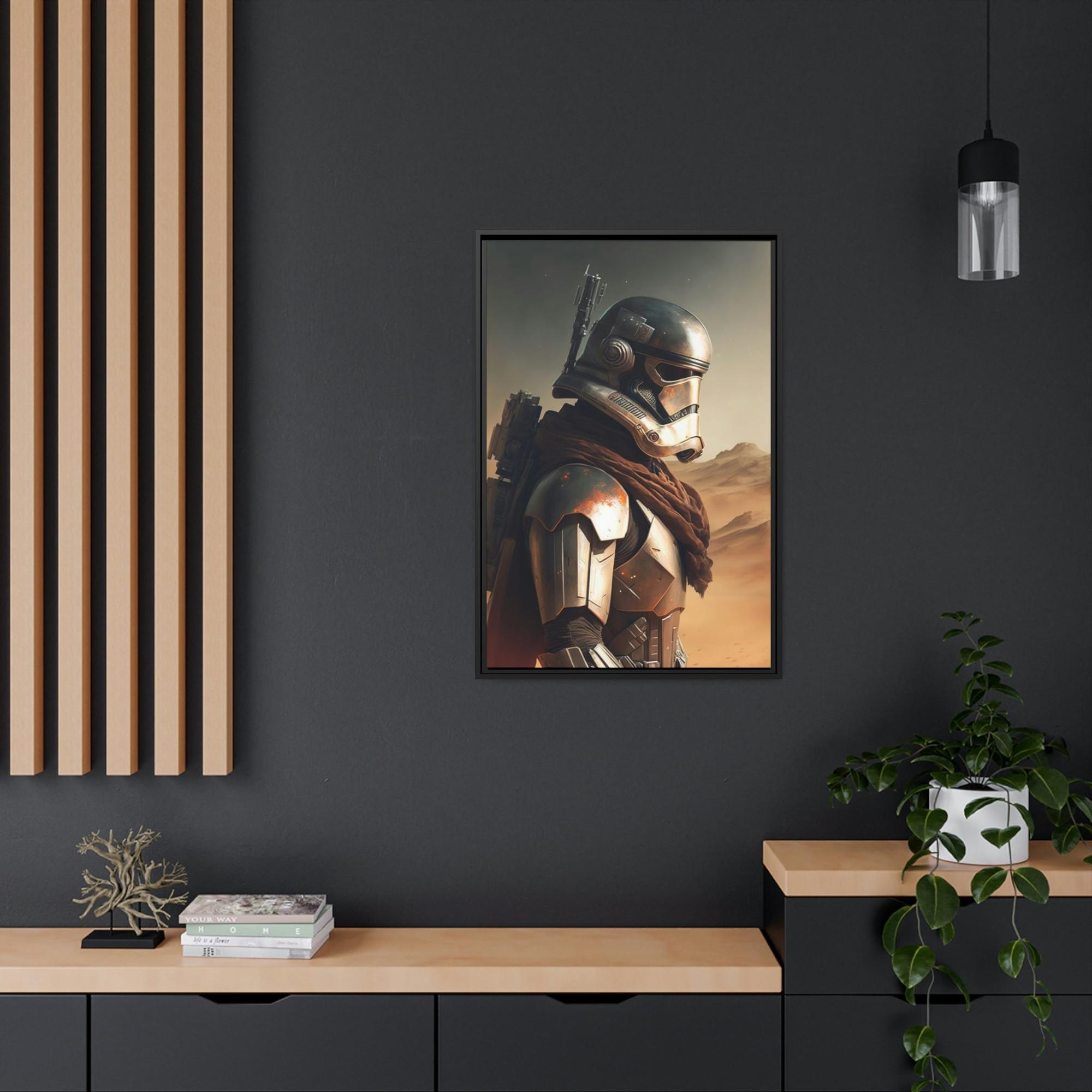 Star Wars Galactic Empire Rises: Poster & Canvas Print of Star Wars Art