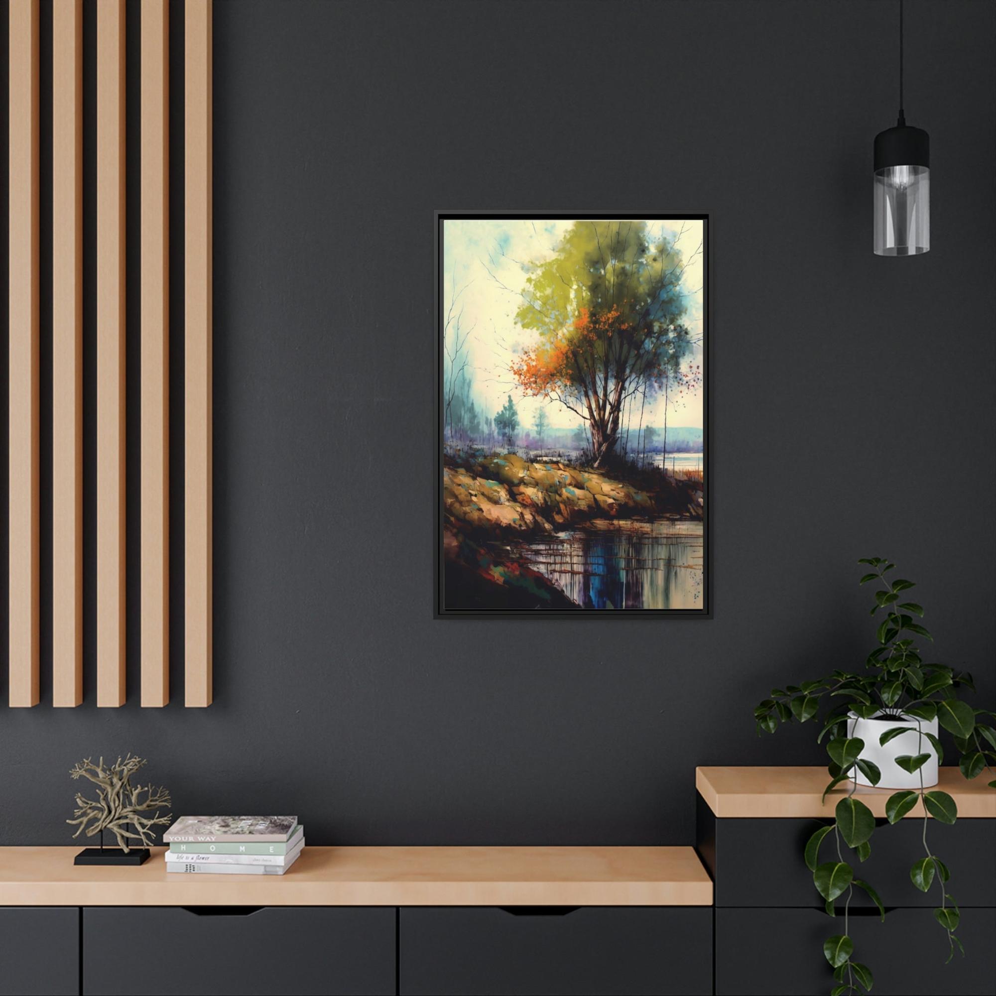 Abstract Landscape Ethereal Beauty: A Print on Canvas  & Poster of a Sublime Landscape