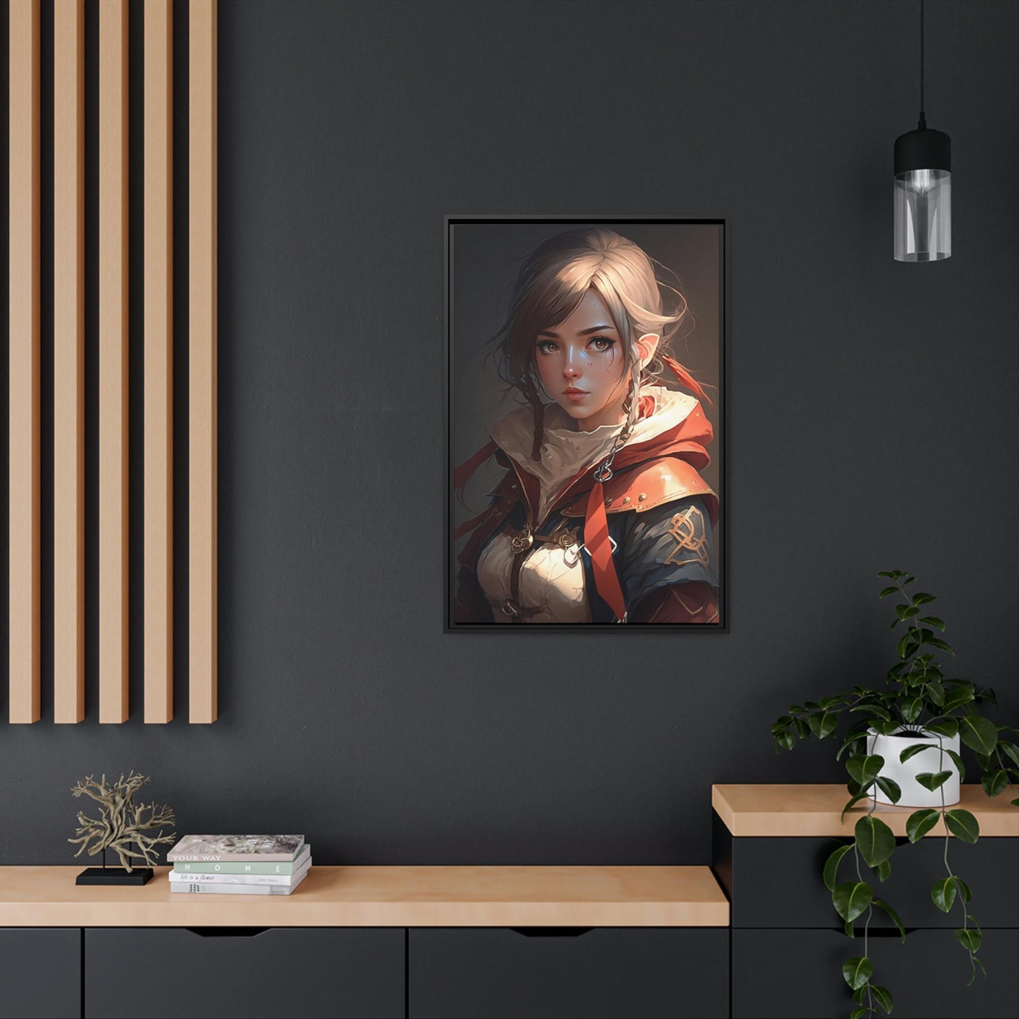 Anime Anime Dreams: Canvas Art with Fantasy Characters in a Dreamlike World