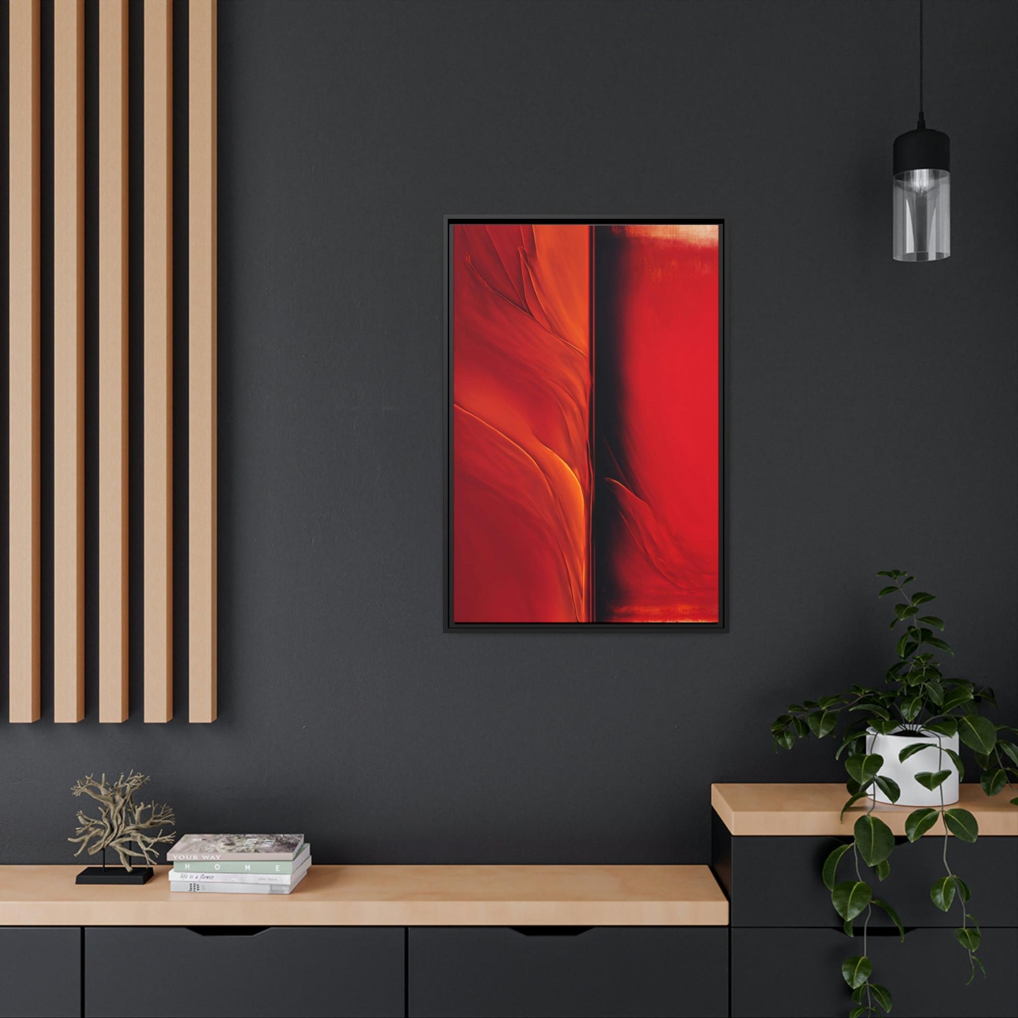Red Abstract Art The Power of Red: An Abstract Masterpiece