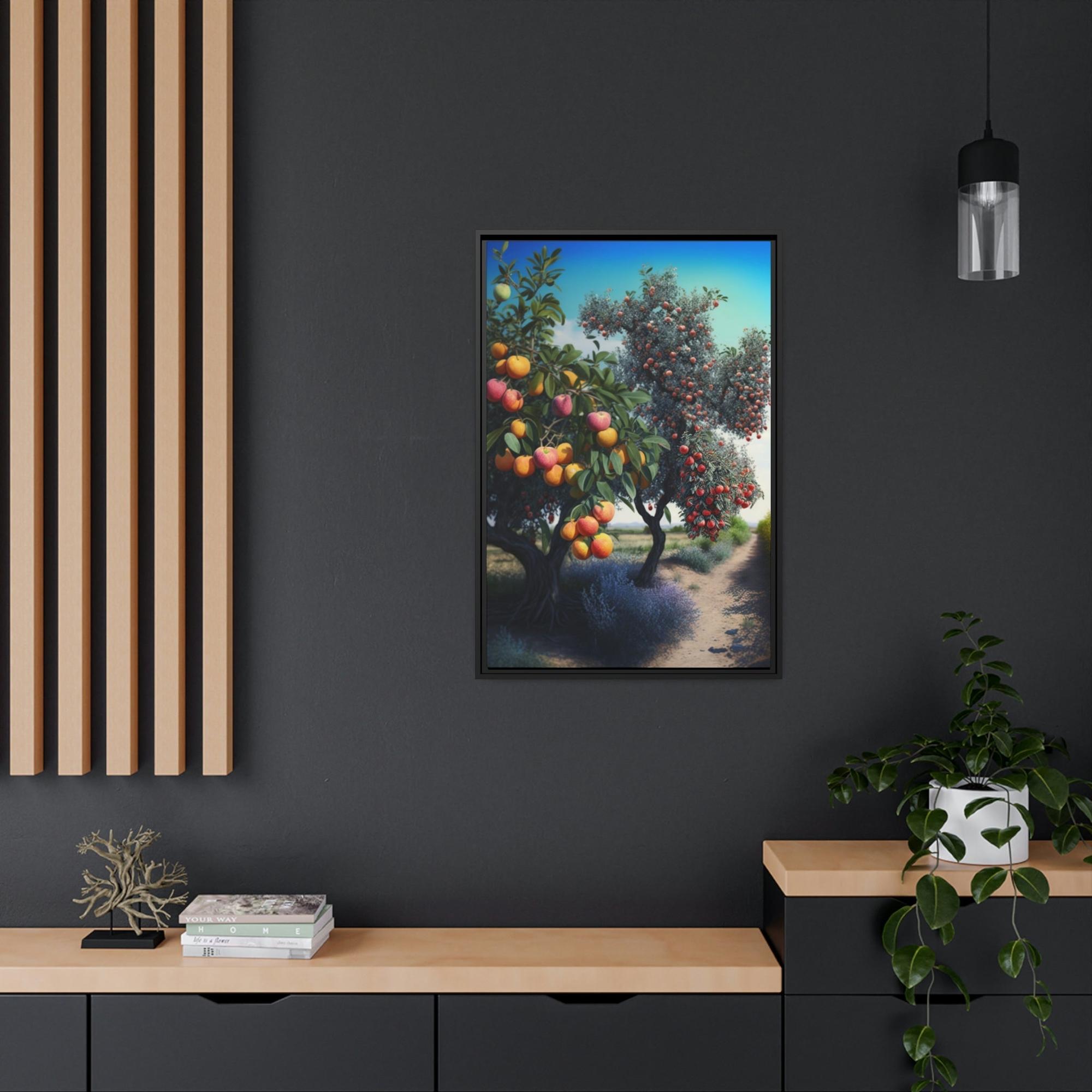 Fruit Trees Fruitful Scenery: Fruit Trees Canvas & Poster Print