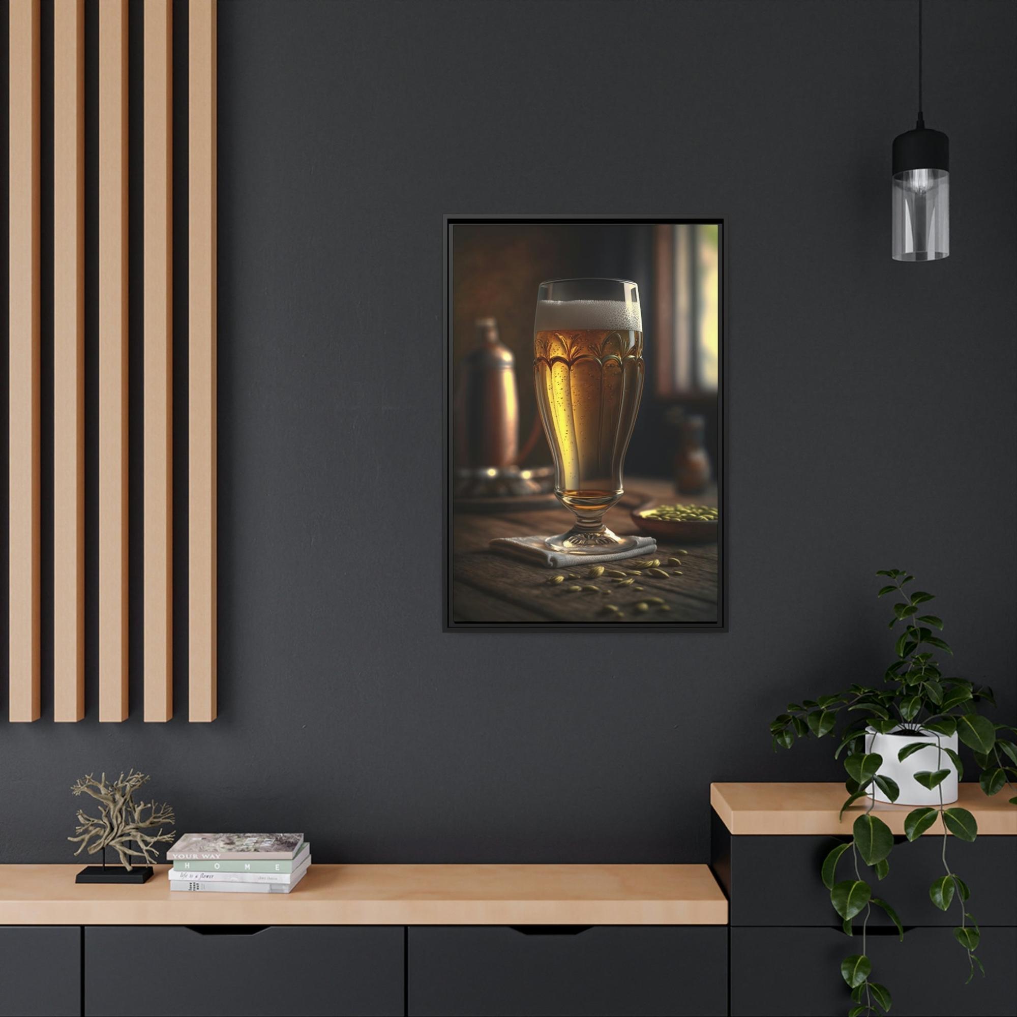 Beer The Art of Beer: Canvas and Poster Depicting Your Favorite Brews