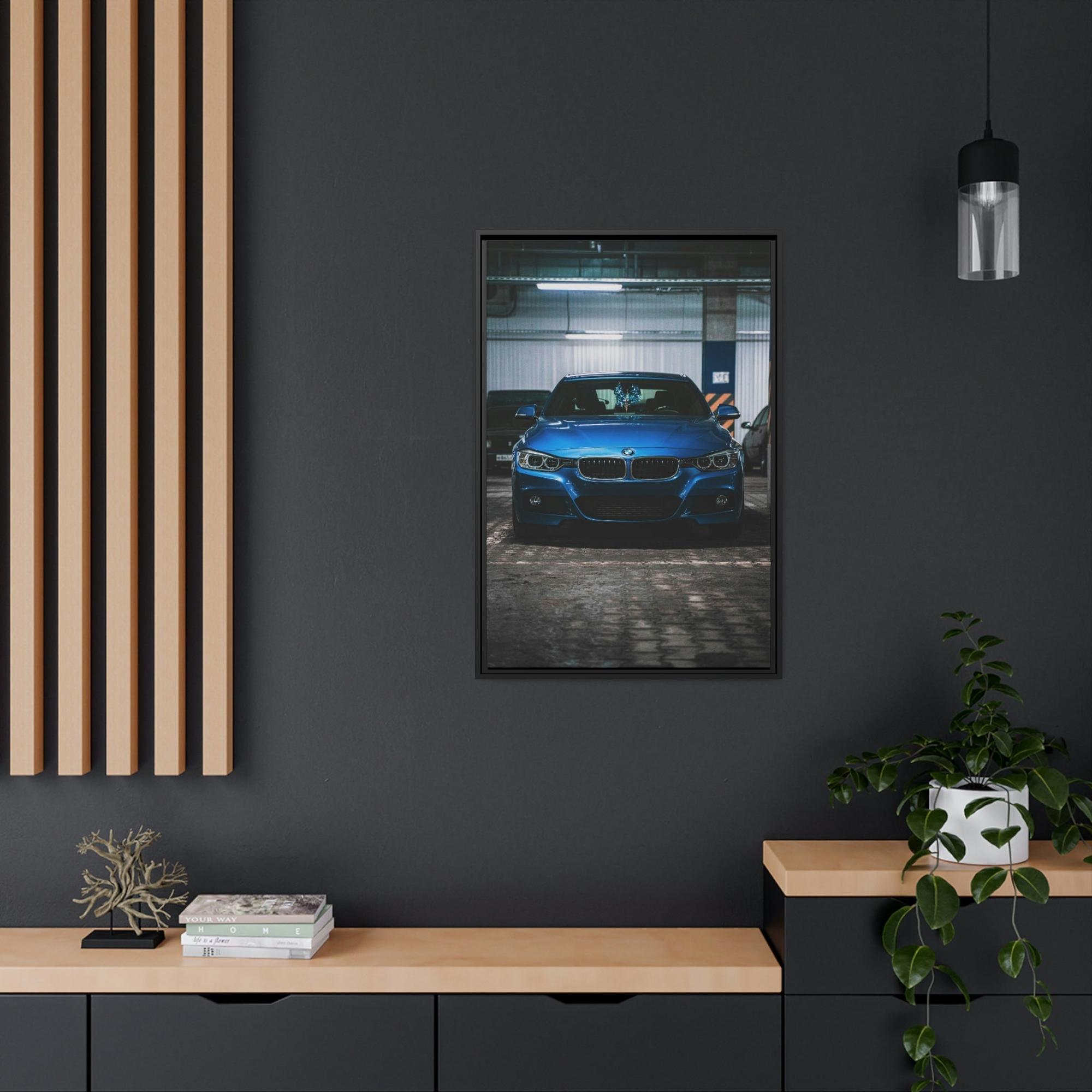 undefined BMW's Signature Style: Modern Framed Canvas Print for Your Home