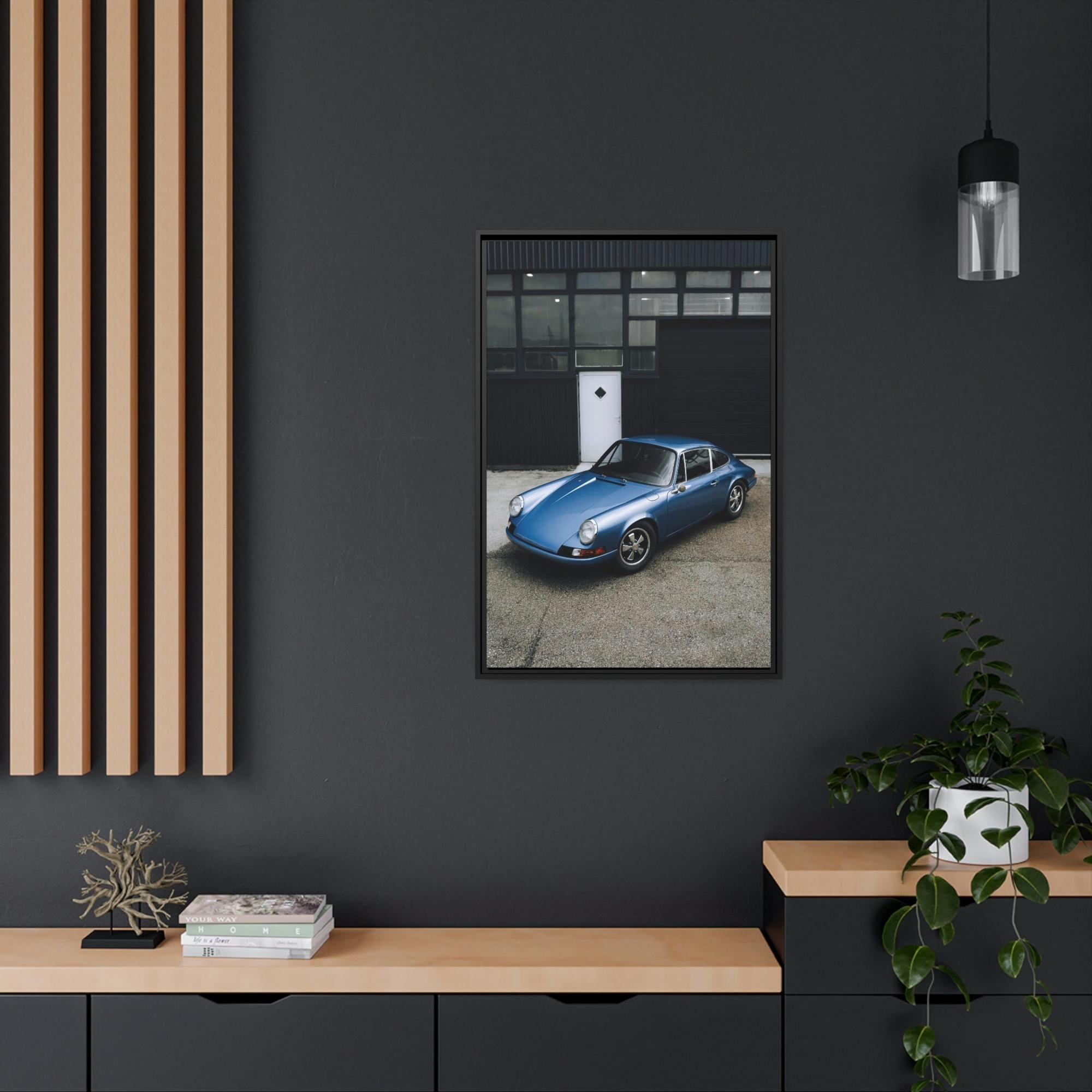 Porsche The Art of Porsche: Natural Canvas and Framed Prints of Automotive Beauty