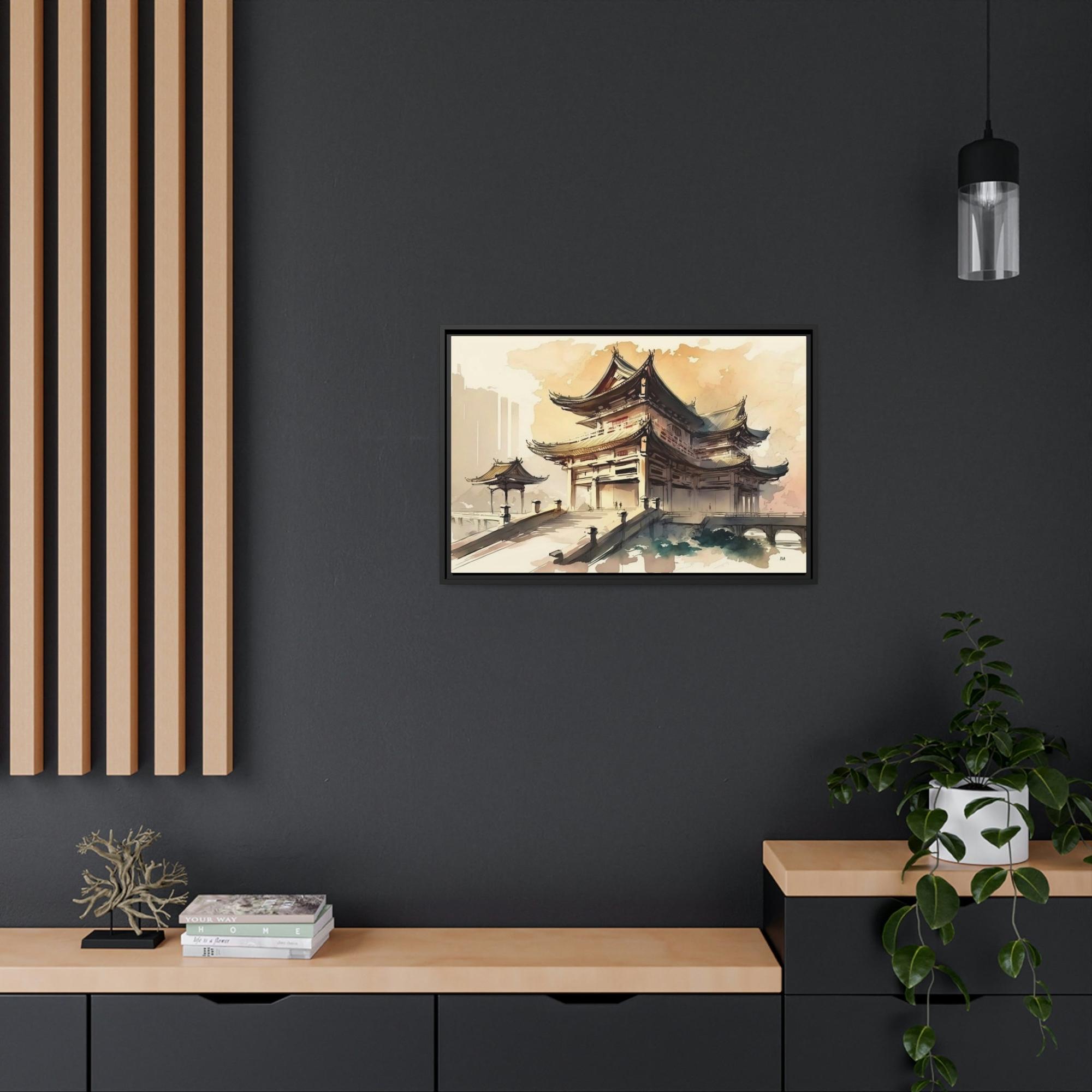 Asian Asian Aesthetics: A Modern Twist on Traditional Art on Framed Poster & Canvas