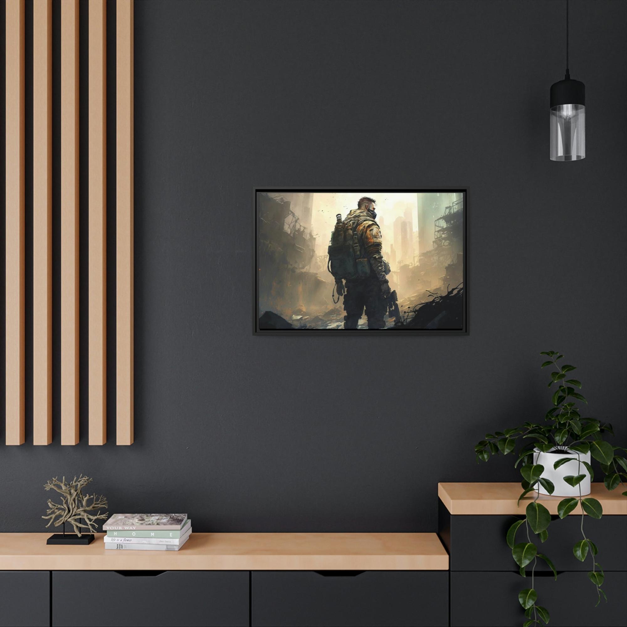 Call Of Duty Warzone Heroes: Natural Canvas and Print on Canvas Call of Duty Art