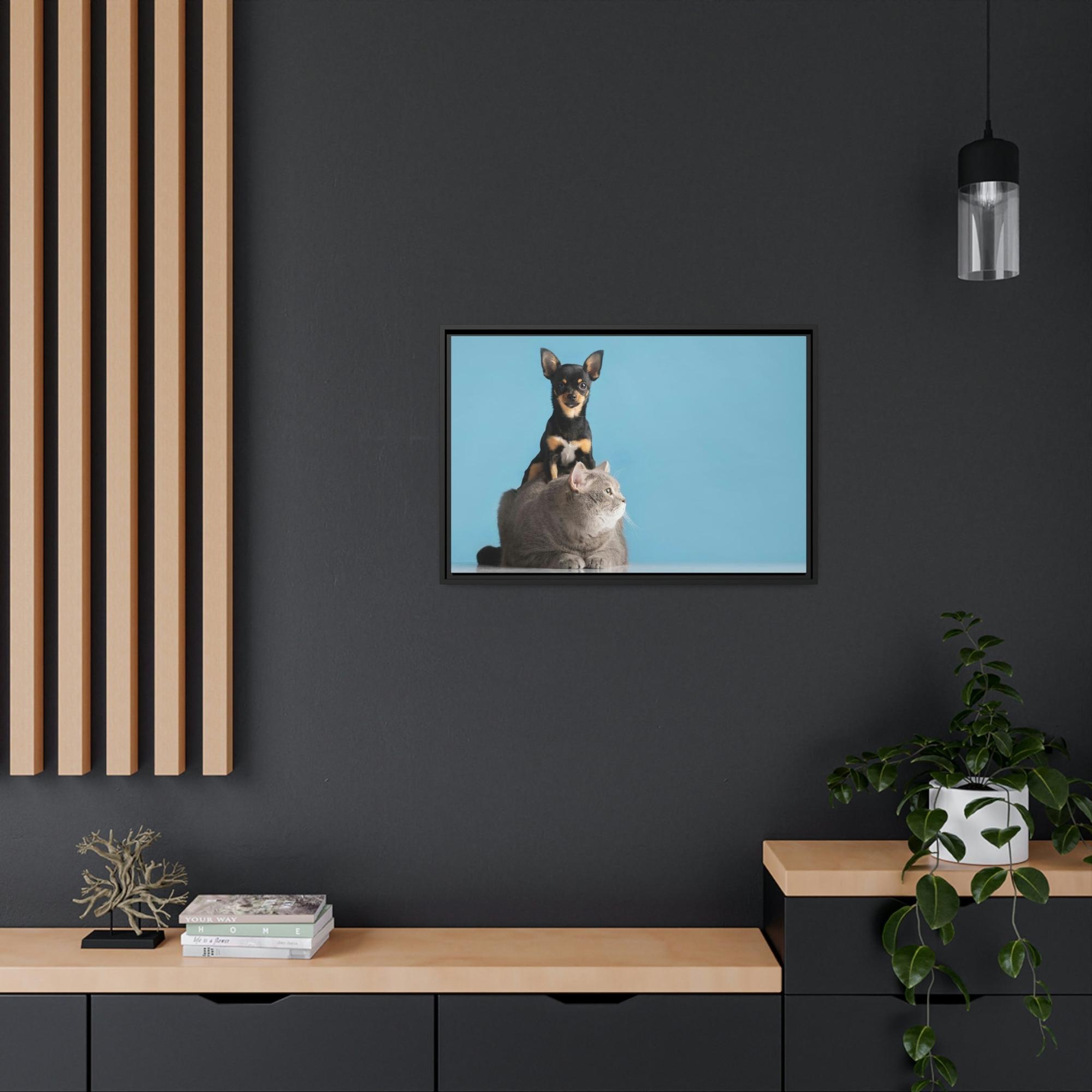Animals Animal Kingdom: Canvas Art Featuring a Variety of Animals in a Natural Habitat