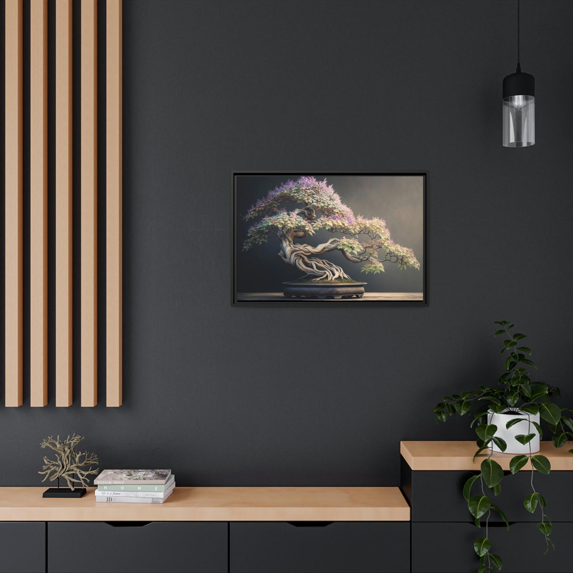 Bonsai Tree Bonsai Elegance: Wall Art and Print on Canvas with Sophisticated Bonsai Tree Art