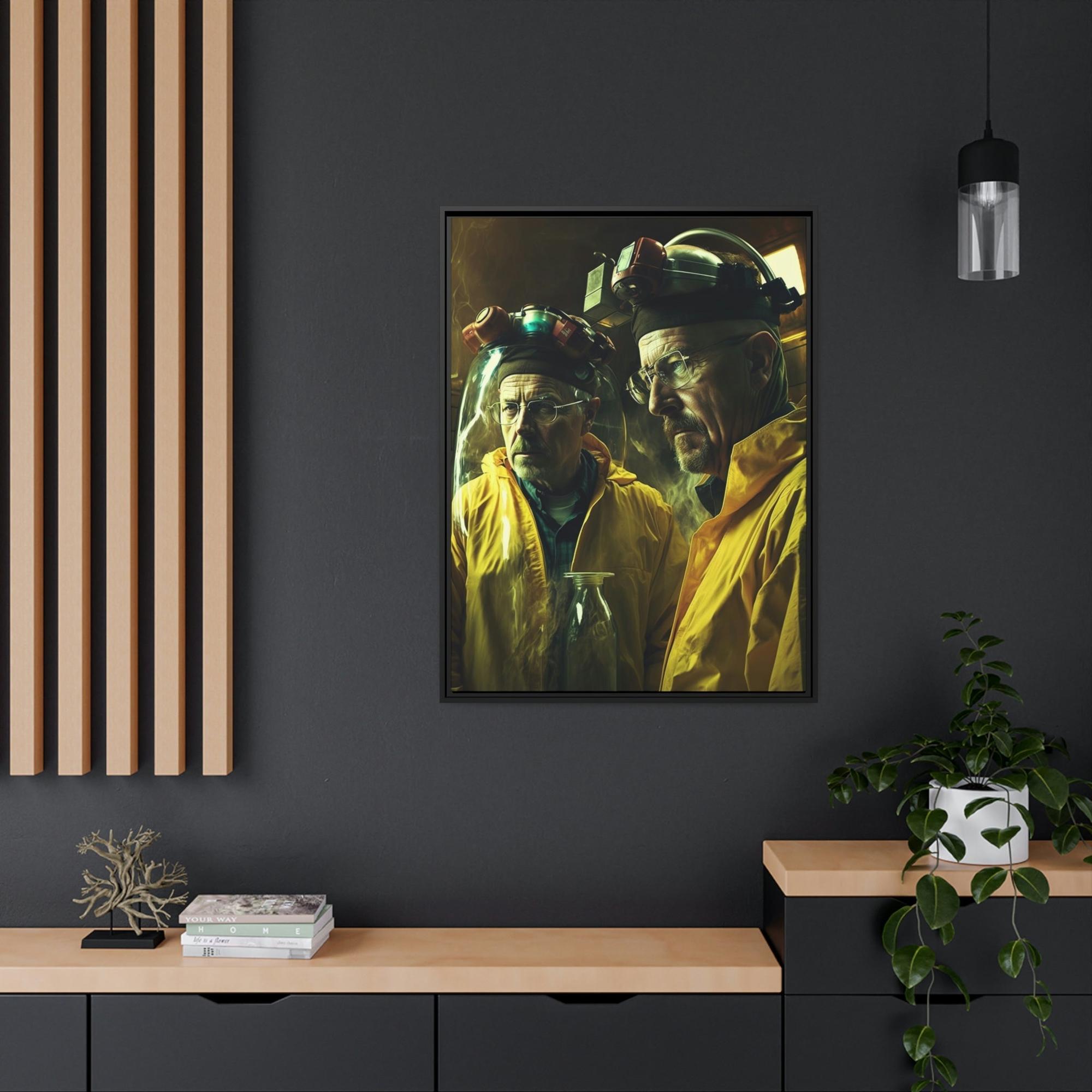Breaking Bad Breaking Bad: The Ultimate Tribute in Framed Canvas Art