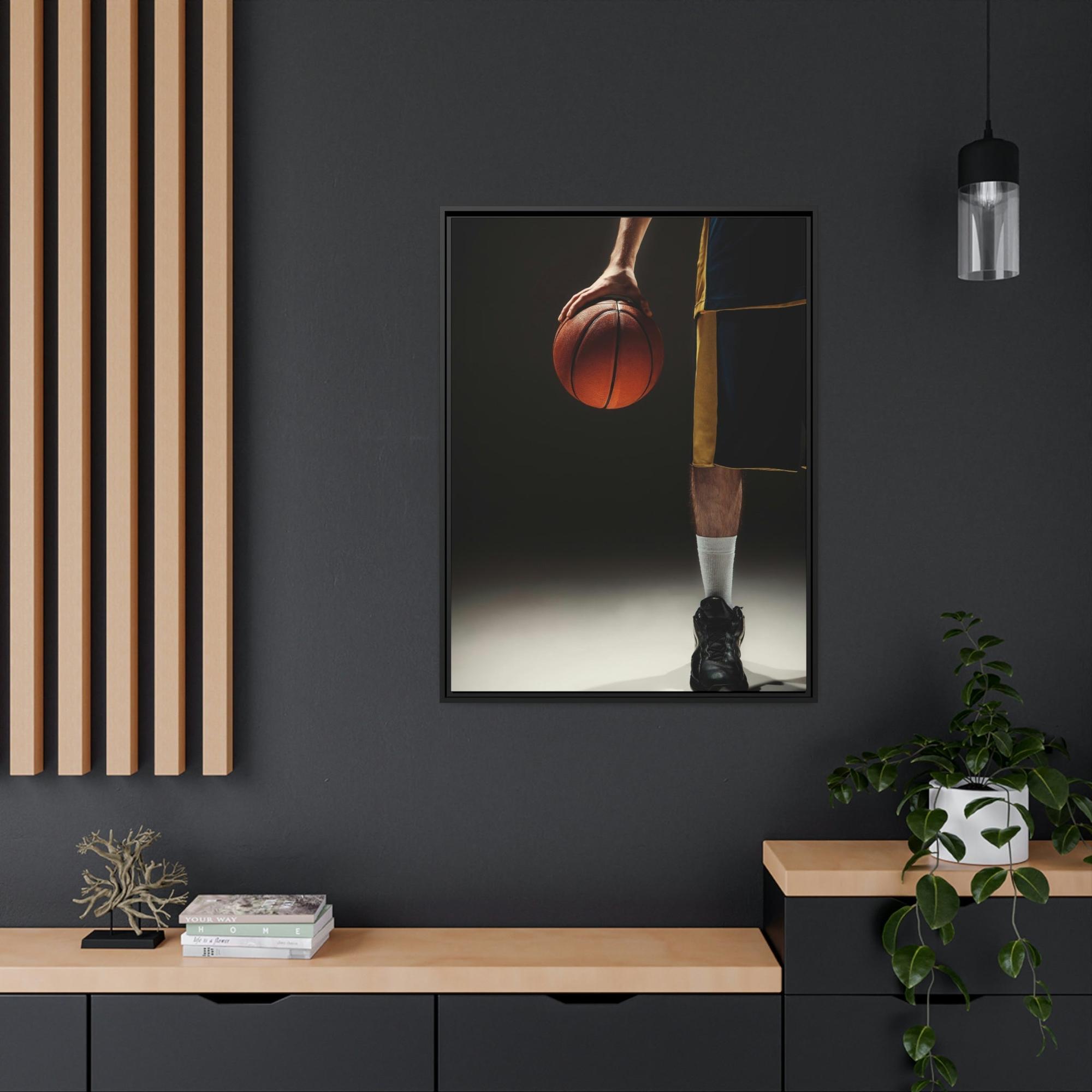 Basketball Basketball Brilliance: Print on Canvas and Framed Posters for Fans of the Sport