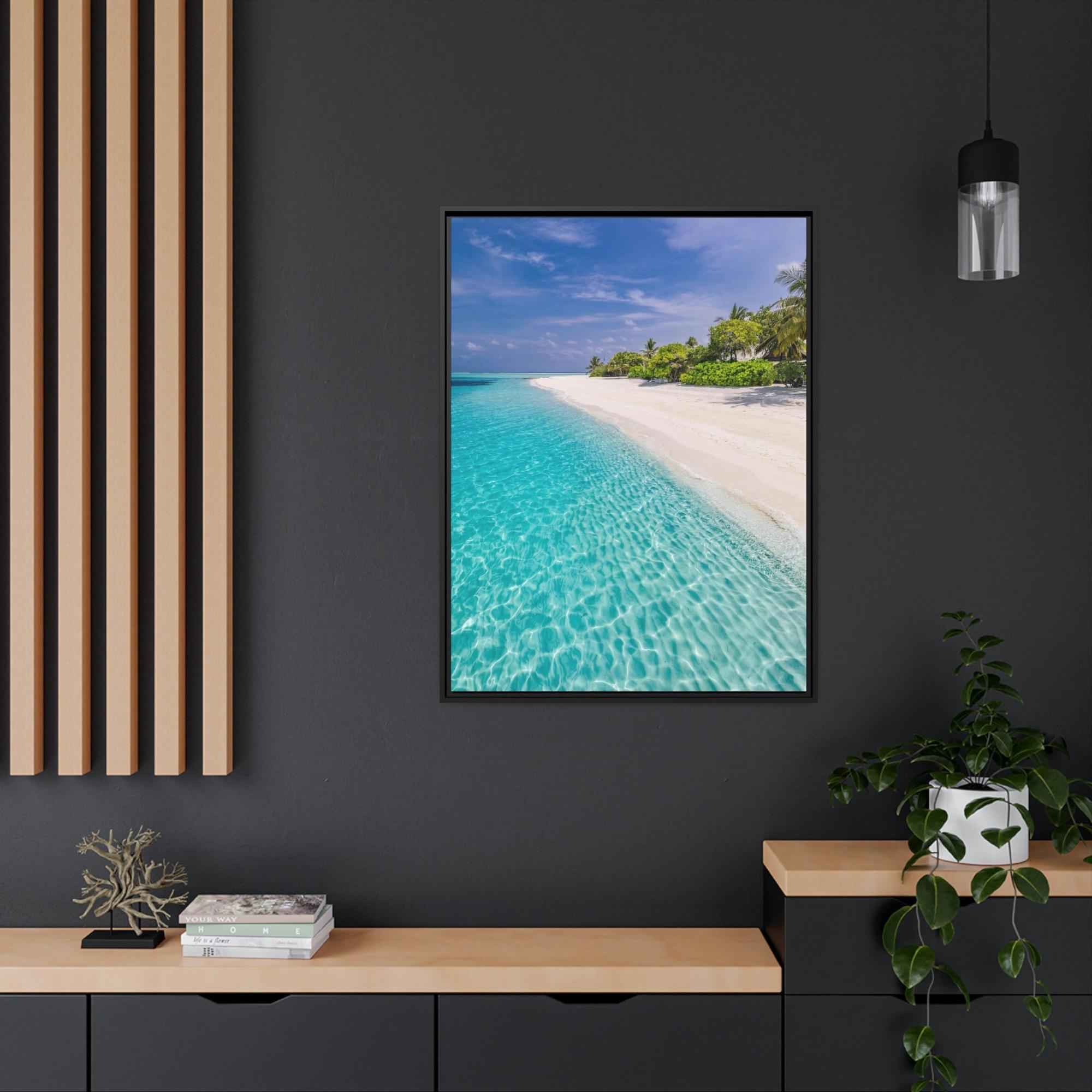 Caribbean Beach Island Dreams: Caribbean Beach Print on Canvas and Art Prints for Your Home