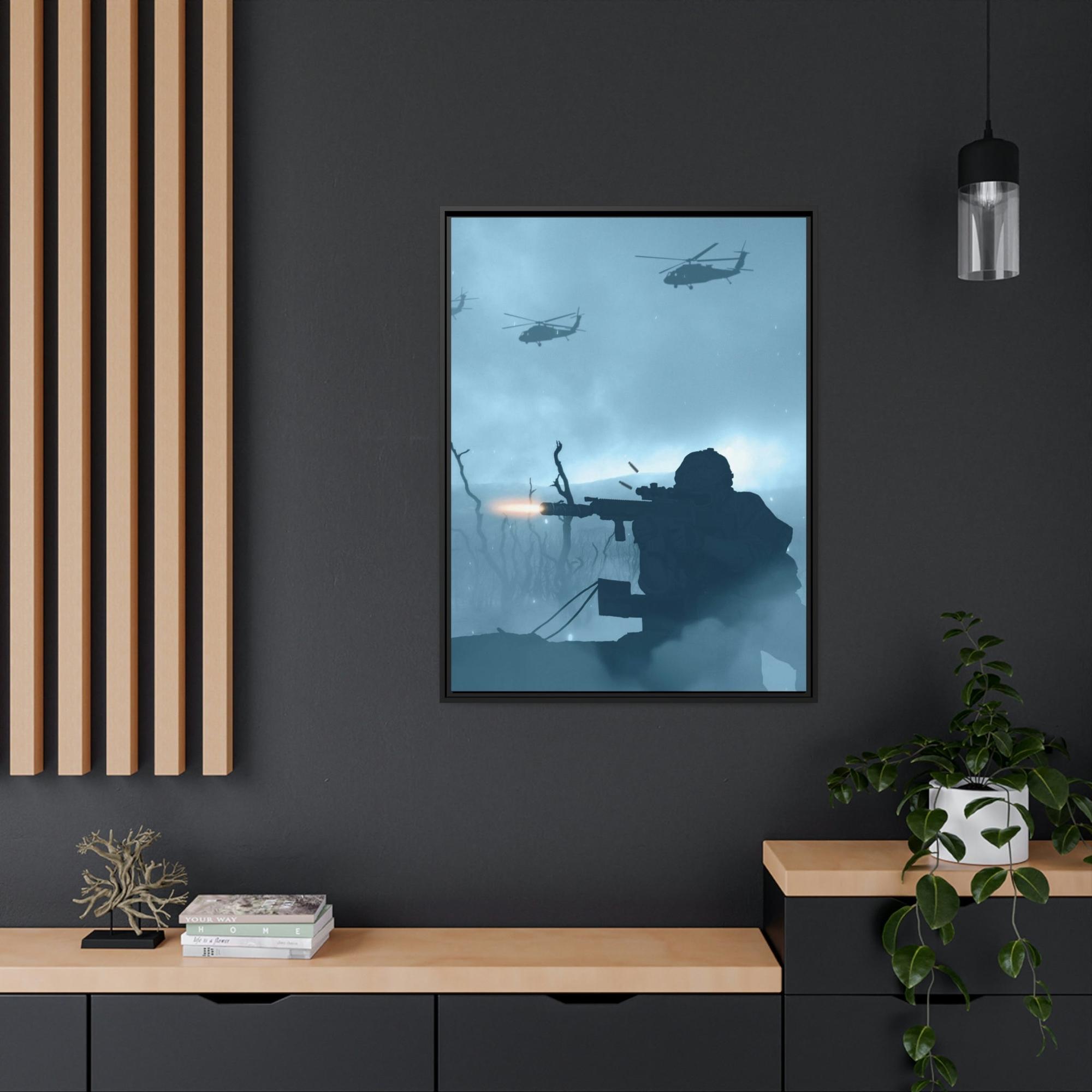Call Of Duty Modern Combat: Call of Duty Art on Framed Canvas and Wall Art Prints