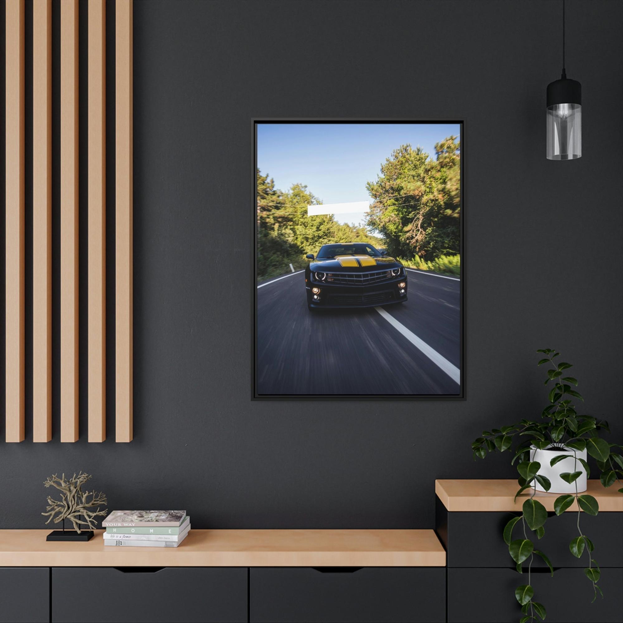 Camaro Rev Up Your Walls: Camaro Art on Framed Canvas and Posters