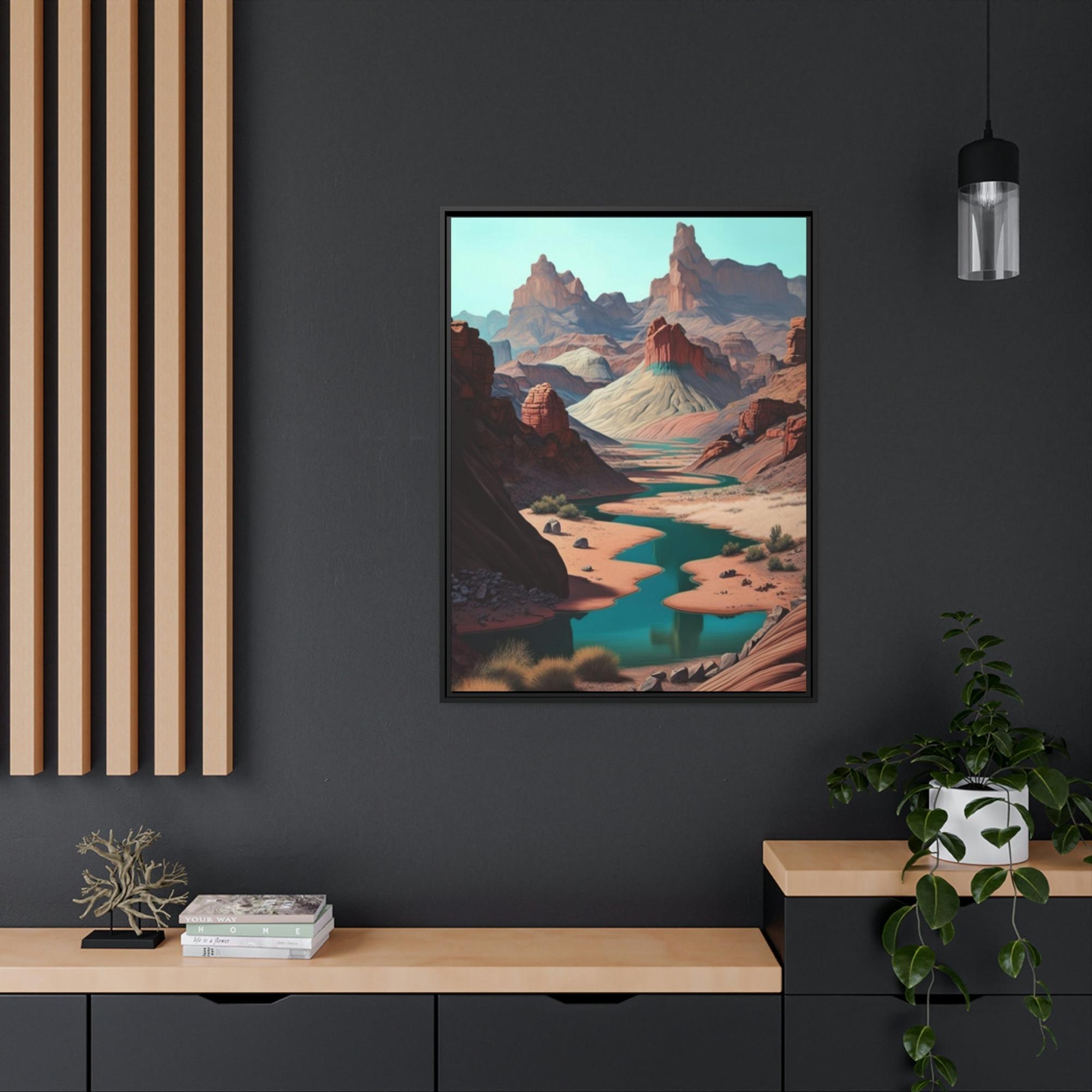Canyon The Great Outdoors: Canyons Art on Framed Canvas and Posters for Nature Lovers