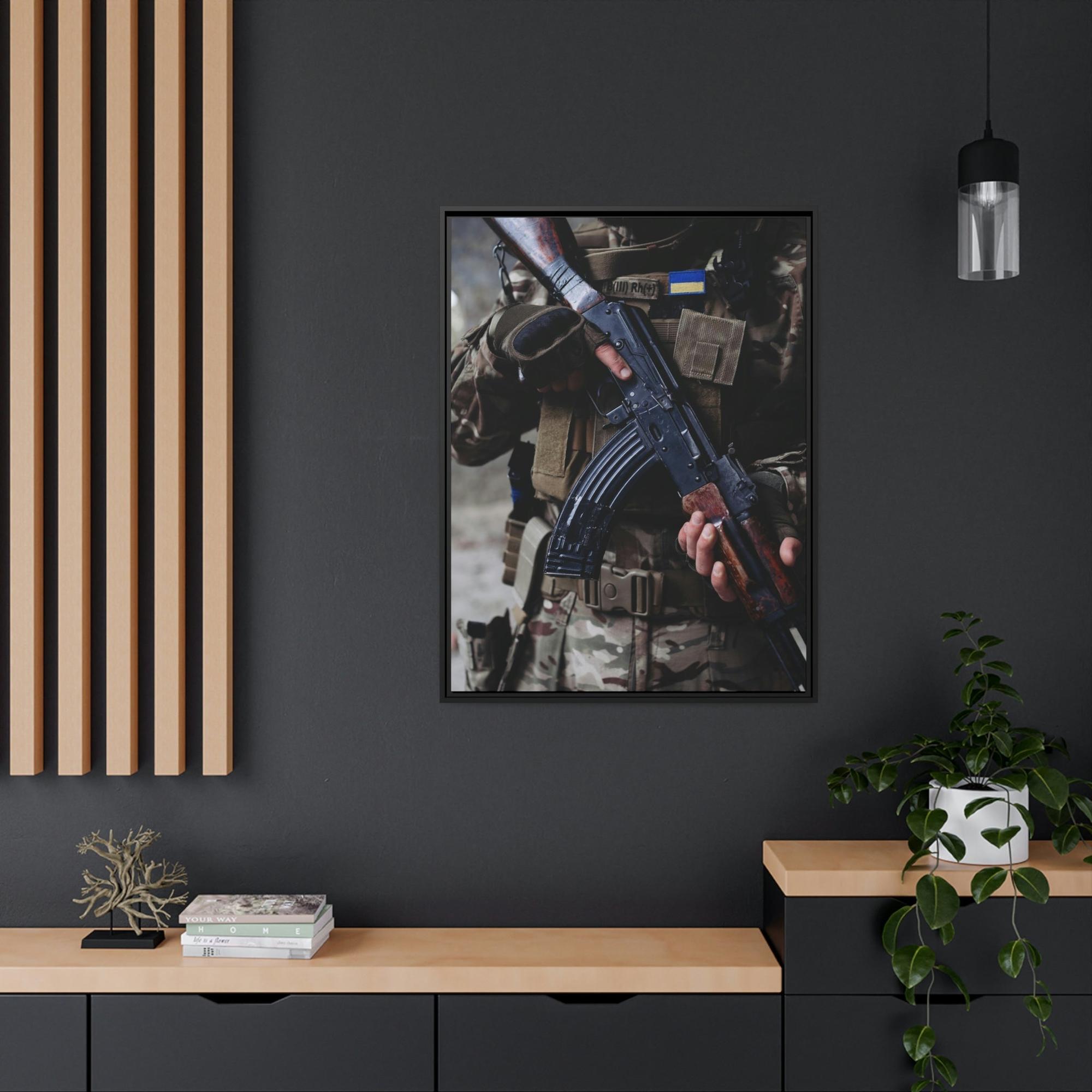 Army Armed and Dangerous: High-Quality Poster of Modern Army Weapons