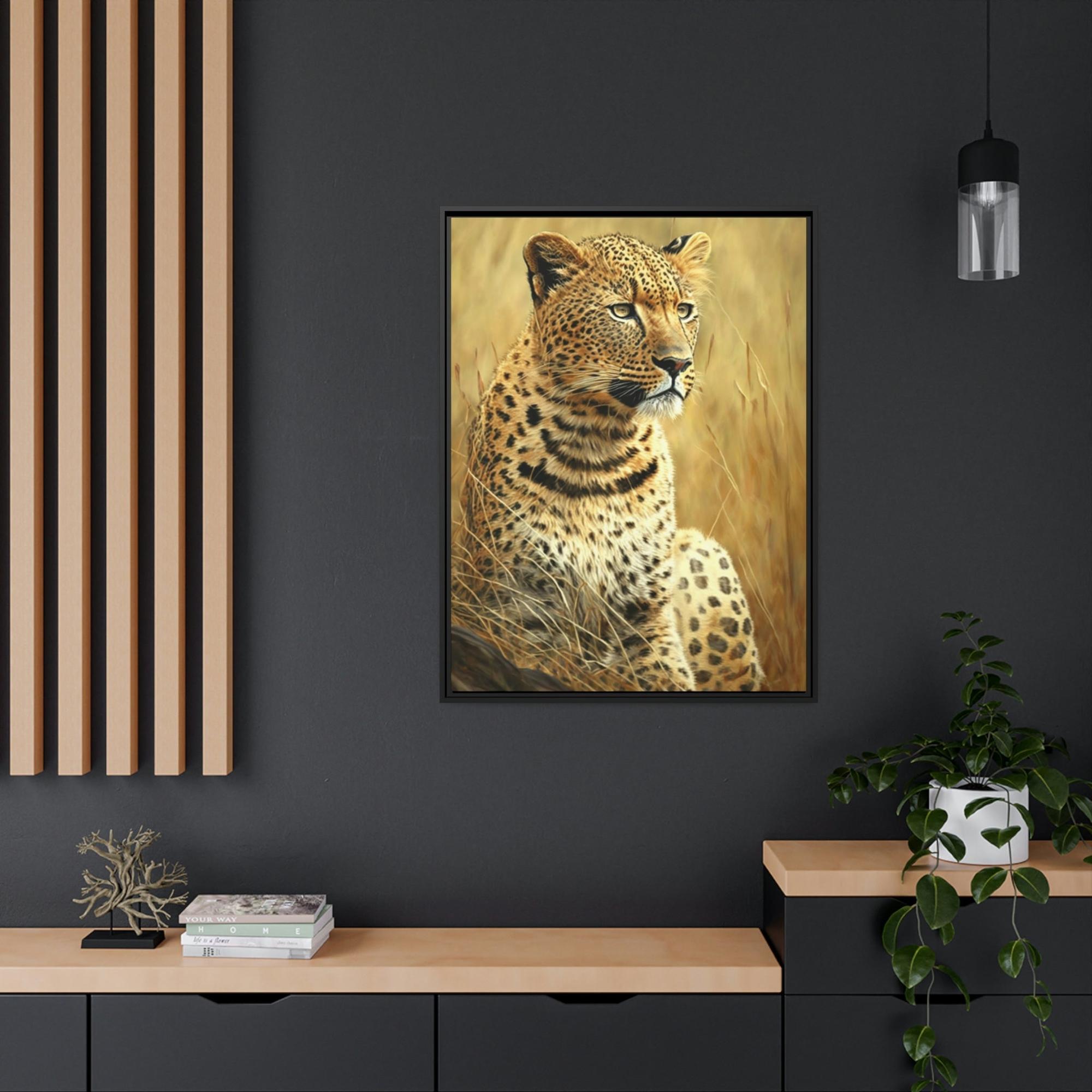 Cheetahs Savanna's Finest: Cheetahs on Dynamic Print on Canvas