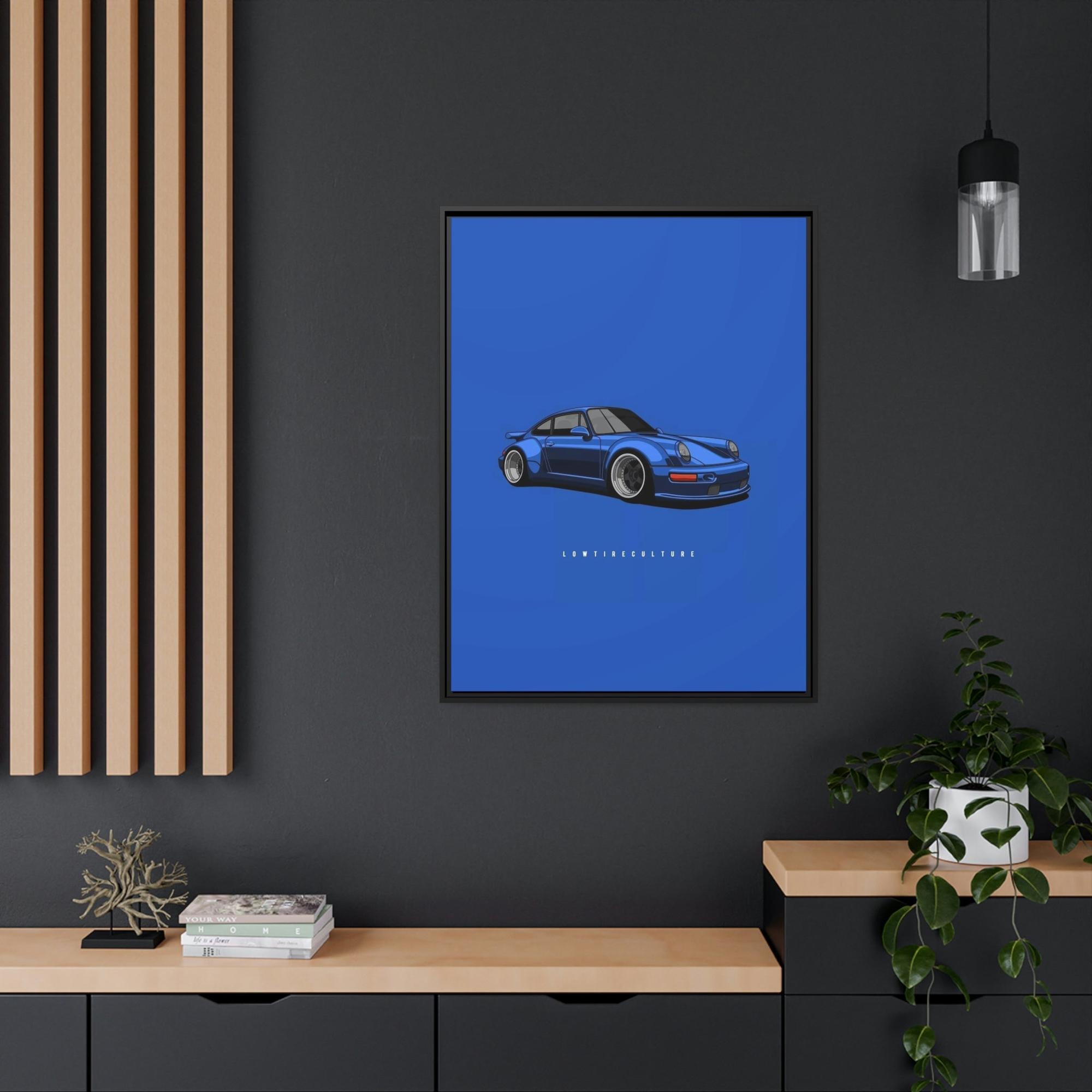 Porsche Porsche Artistry on Natural Canvas: Poster & Canvas Wall Decor for Car Enthusiasts