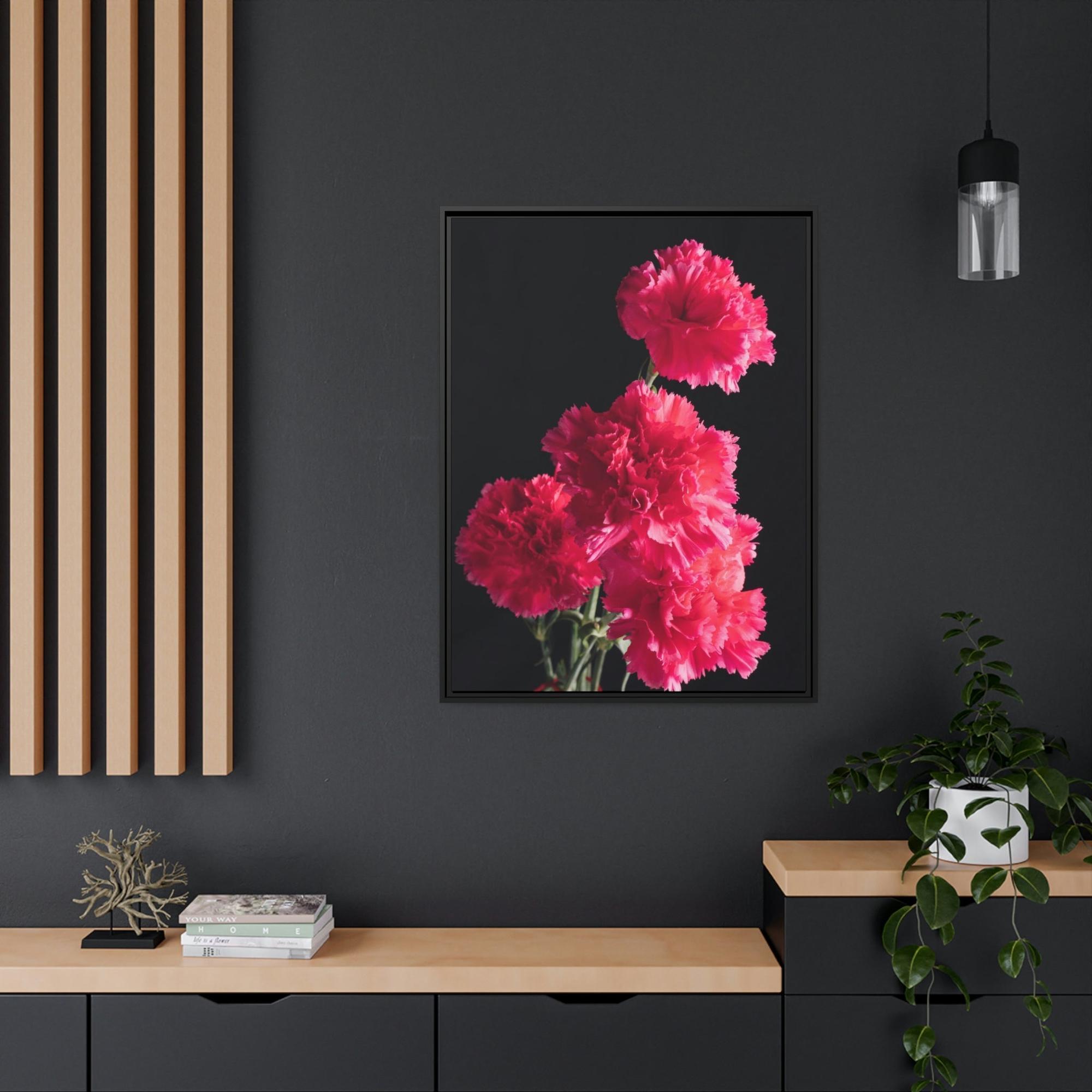 undefined Blooming Beauty: Natural Canvas and Art Prints of Carnations for Your Home
