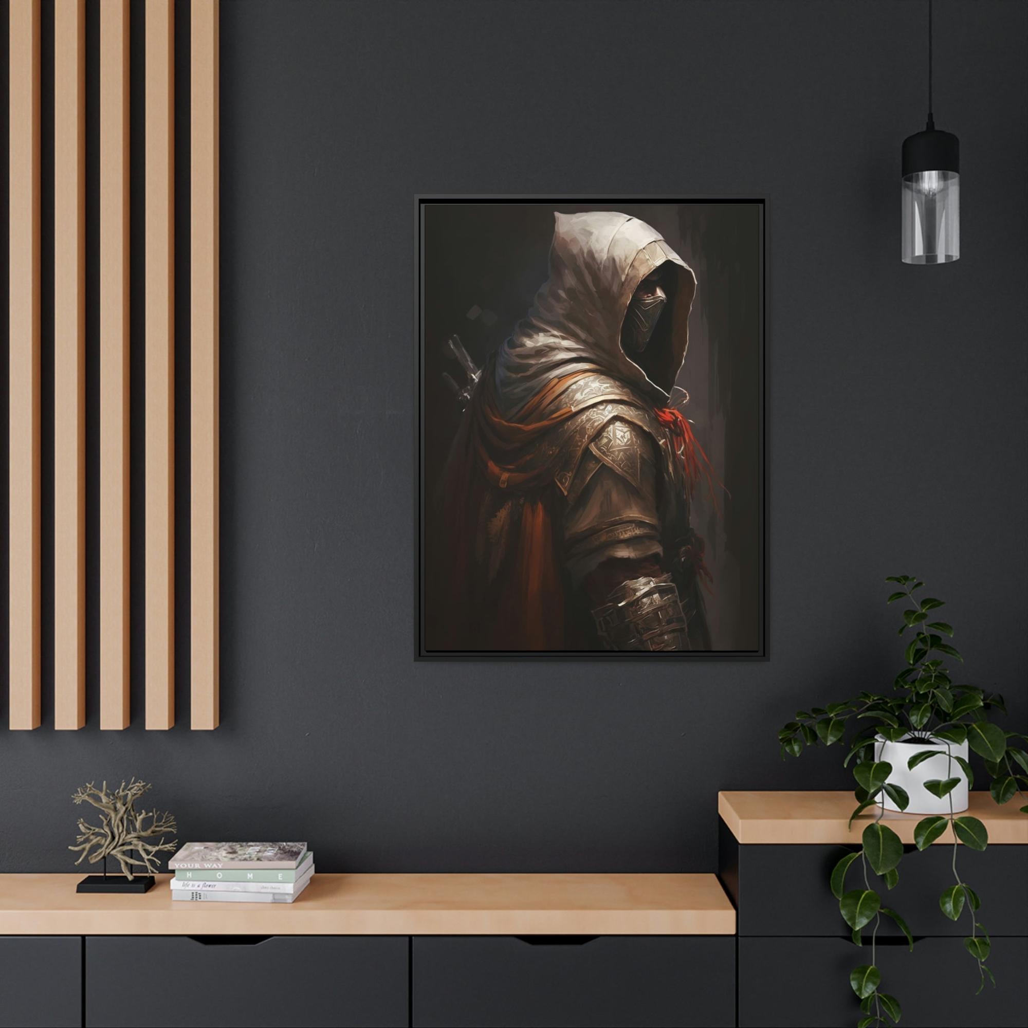 Assassin Creed Artistic Interpretation of Assassin's Creed: Print on Canvas for Fans