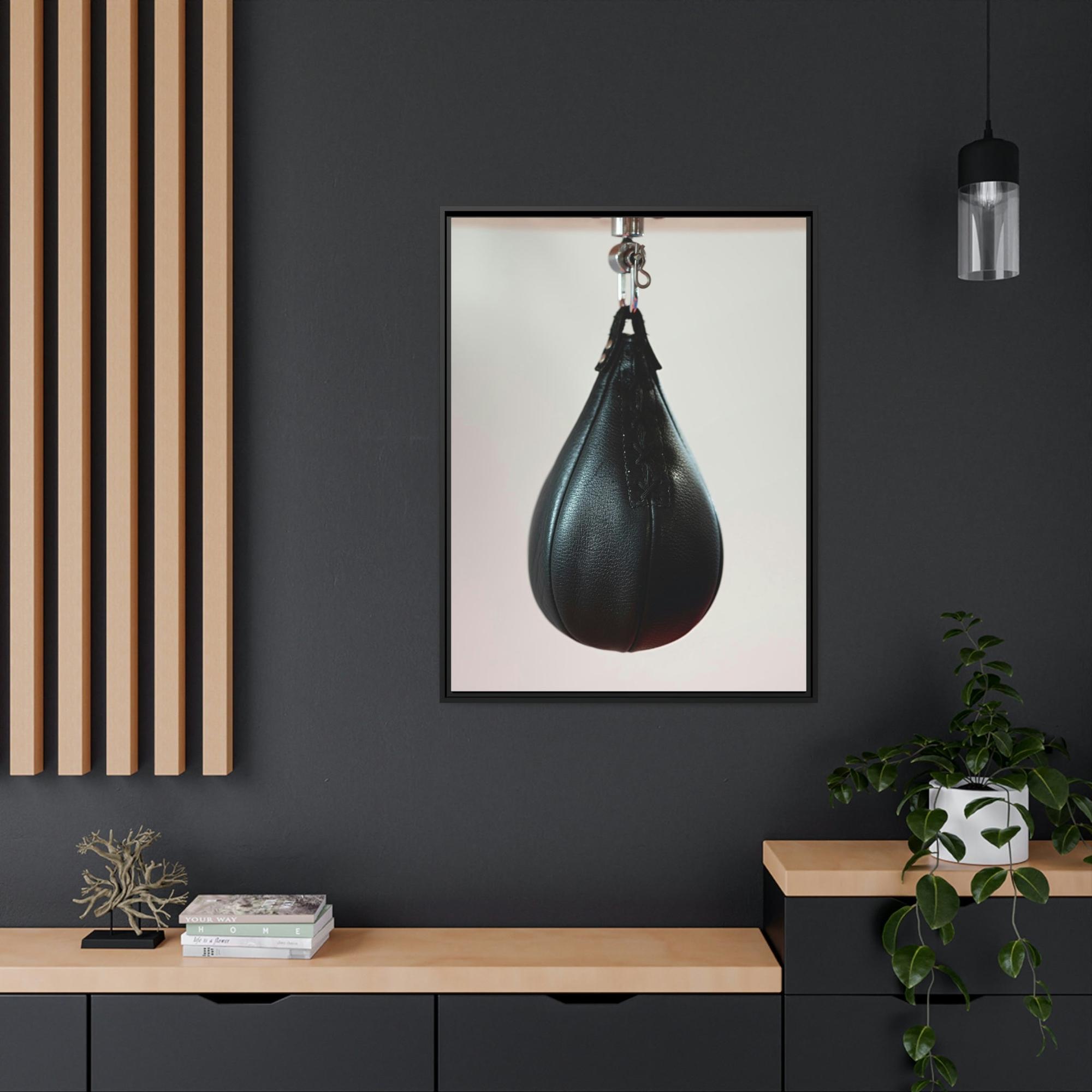 Boxing Unleash Your Boxing Skills with the Boxer's Pear: A Stunning Natural Canvas Print