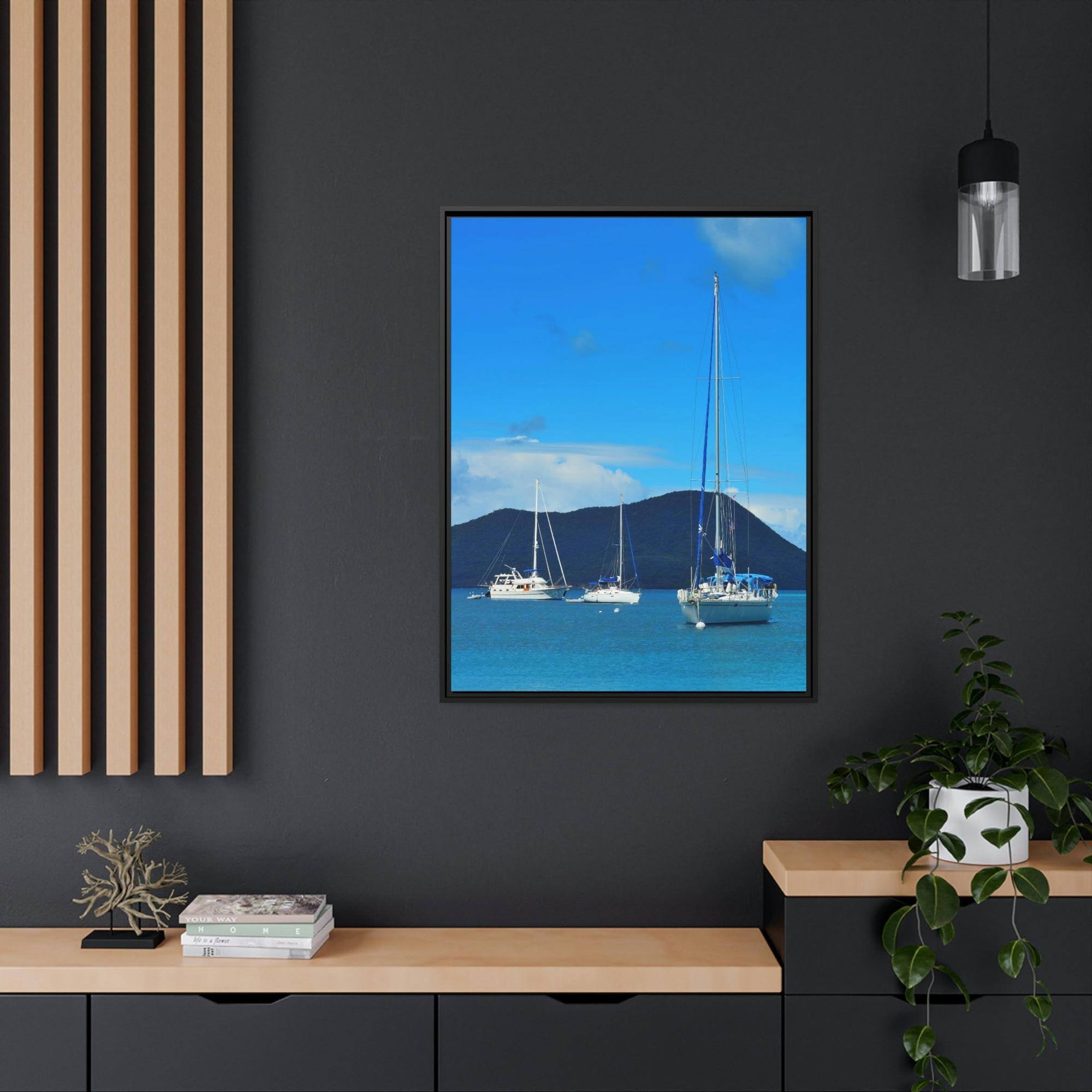 Yachts The Majesty of the Sea: Artistic Yachts on Canvas and Poster Prints
