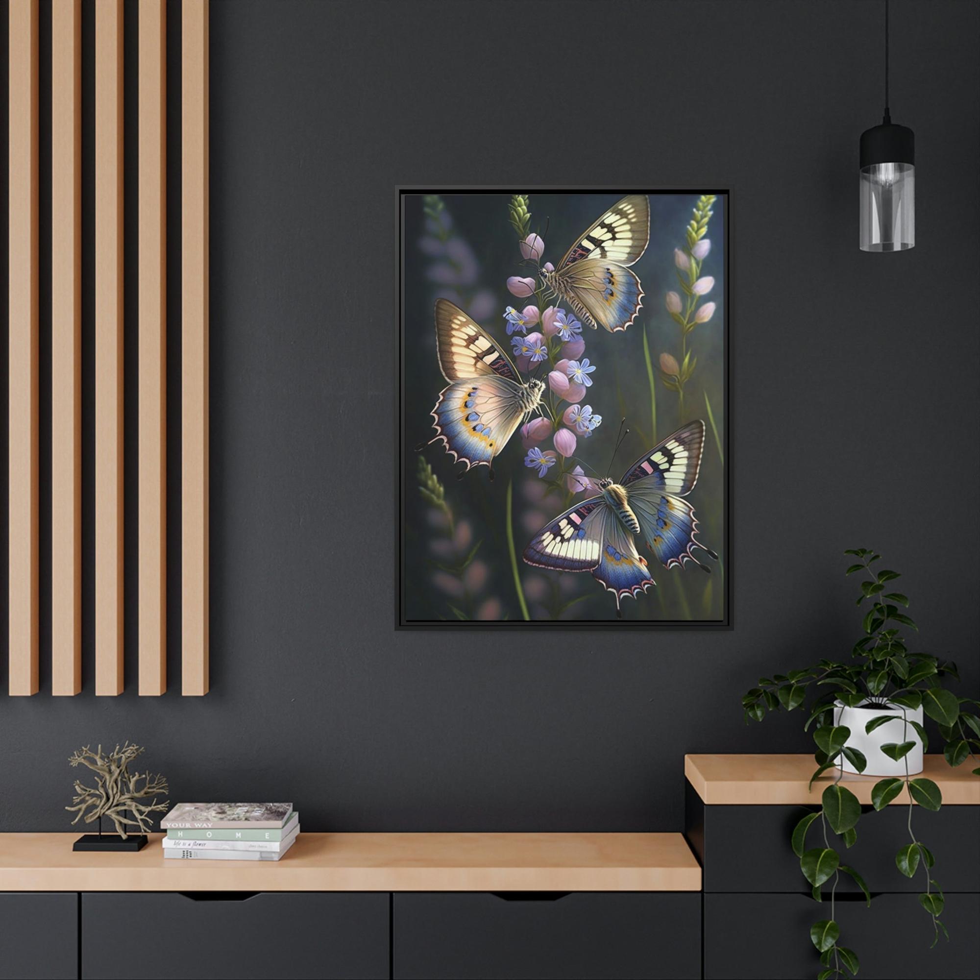 Butterflys The Majesty of Butterflies: Framed Poster & Canvas Print of Majestic Insects