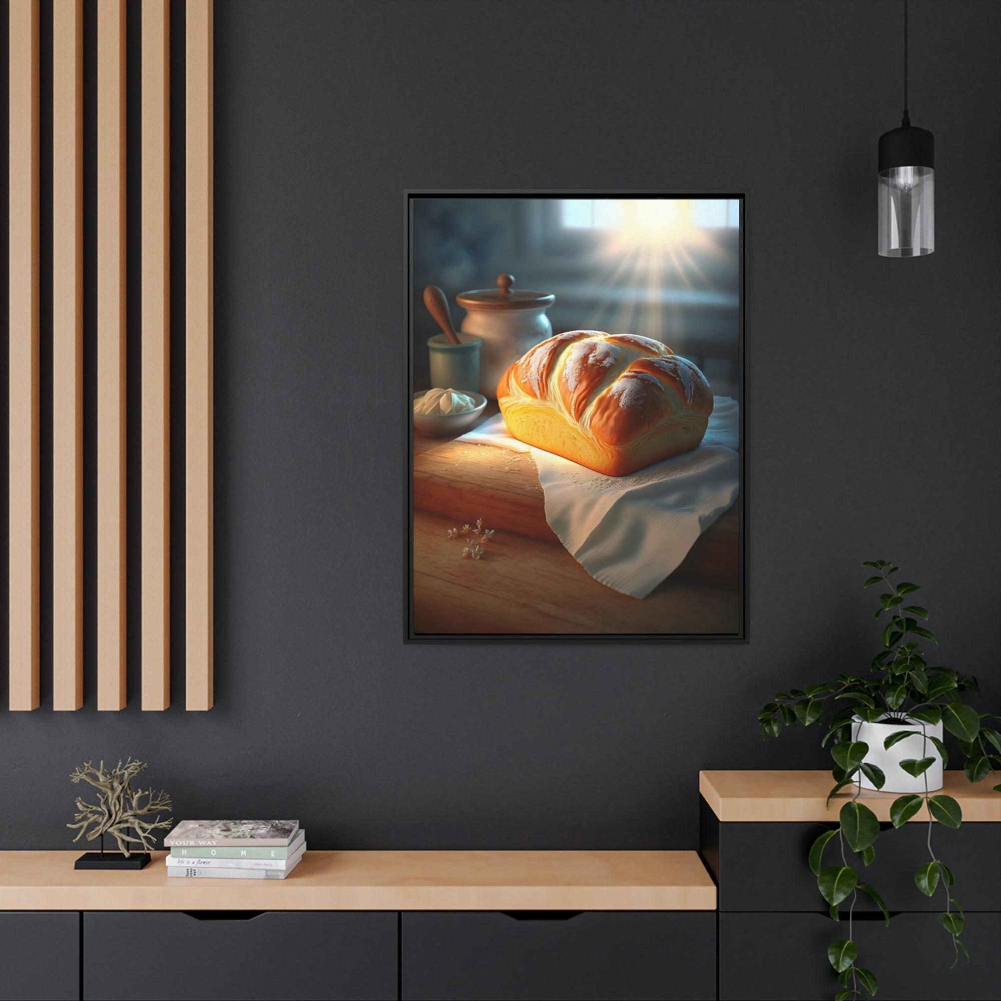 Bread The Daily Bread: Print on Canvas and Art for Kitchen Decor