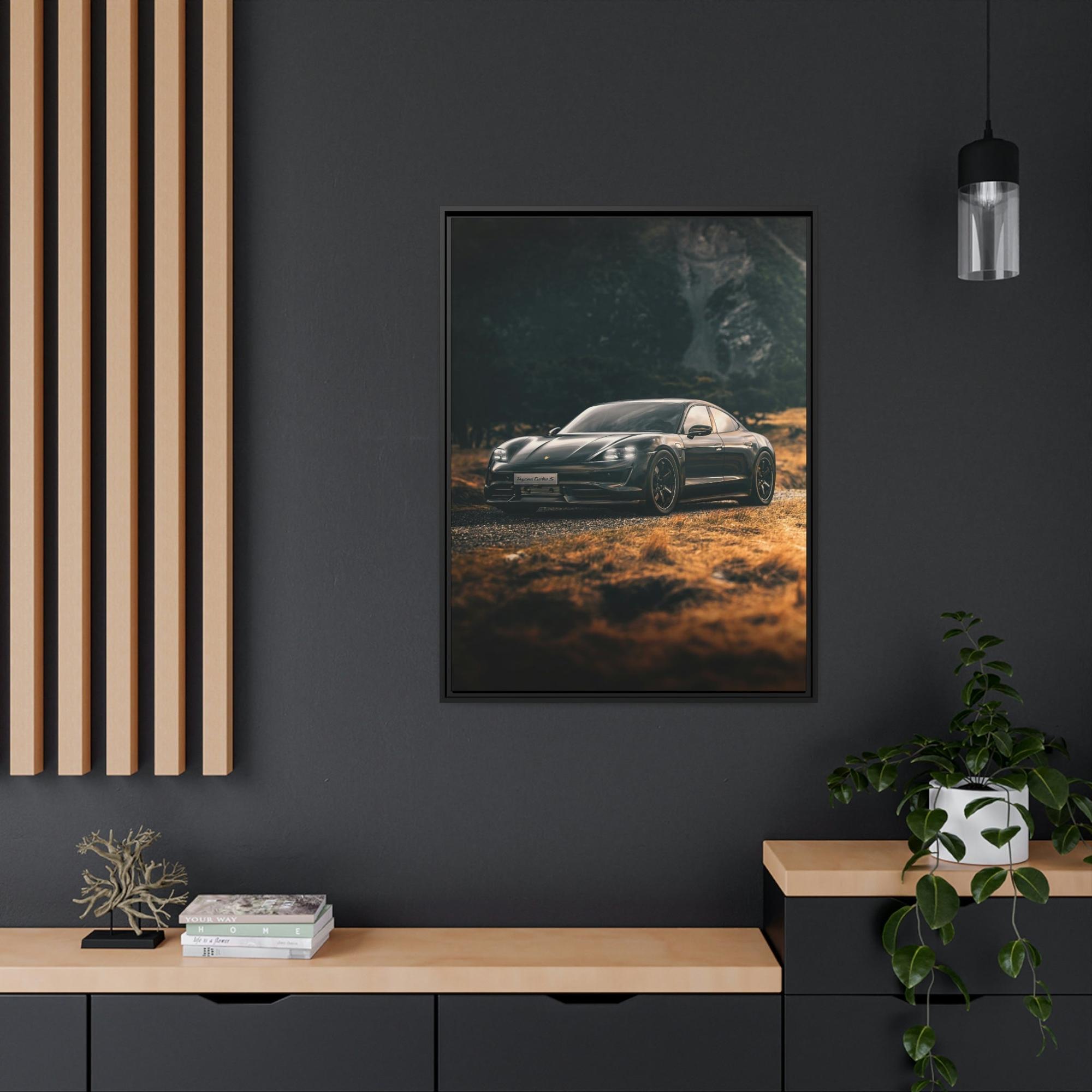 Porsche Porsche: Striking Canvas and Framed Posters of Scenic Drives with Porsches
