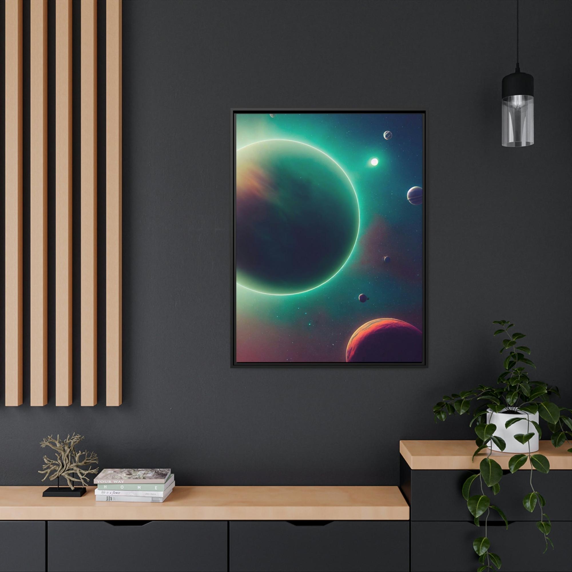 Astronomy & Space Solar System Symphony: A Striking Astronomy Print on Canvas & Poster