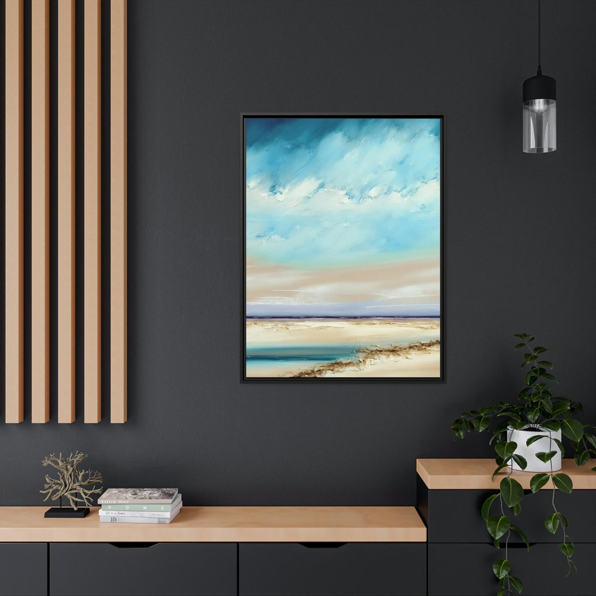 Abstract Coastal Natural Canvas Print & Poster of Abstract Seascapes: Coastal Wall Art