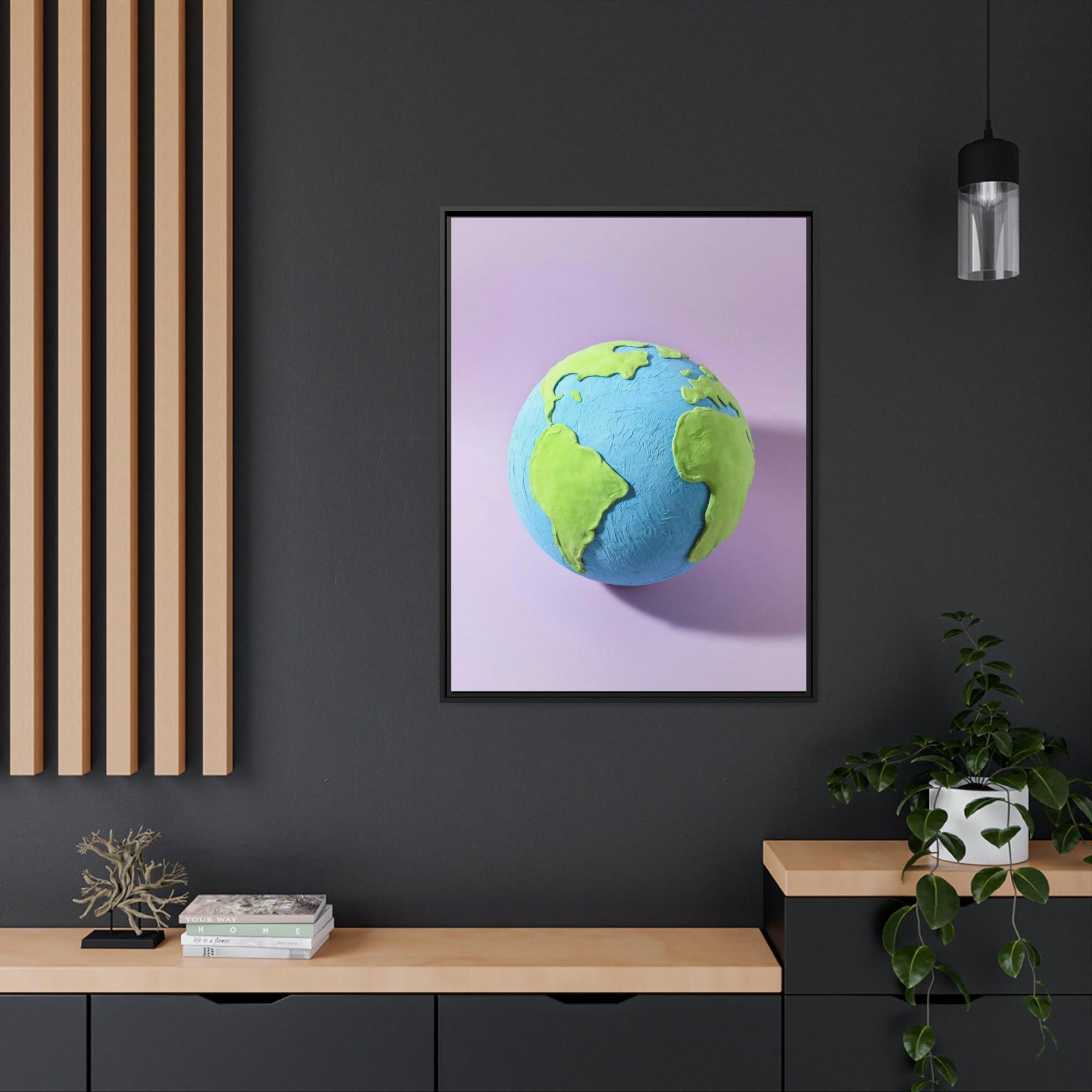World Maps The World in Your Home: Creative Map Wall Art in Various Styles